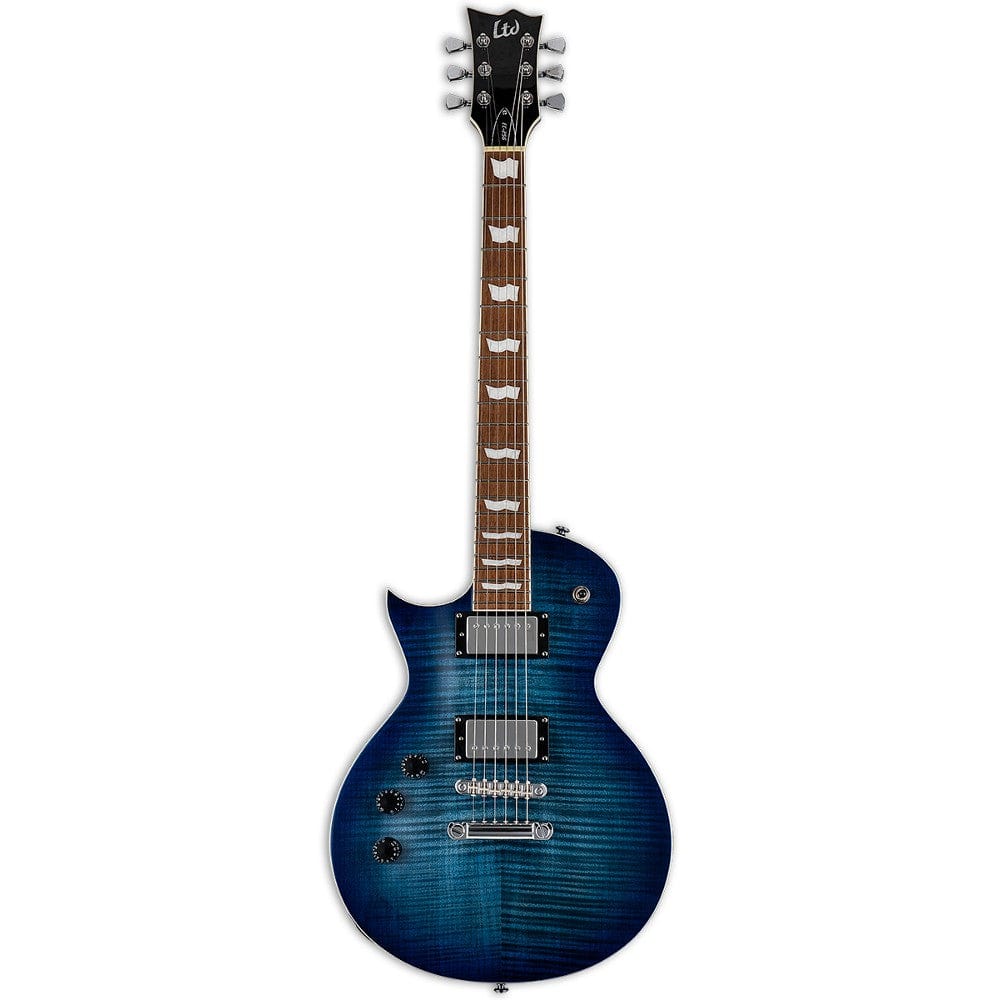 ESP EC 256FM LH 6 String Left Hand Electric Guitar - Cobalt Blue