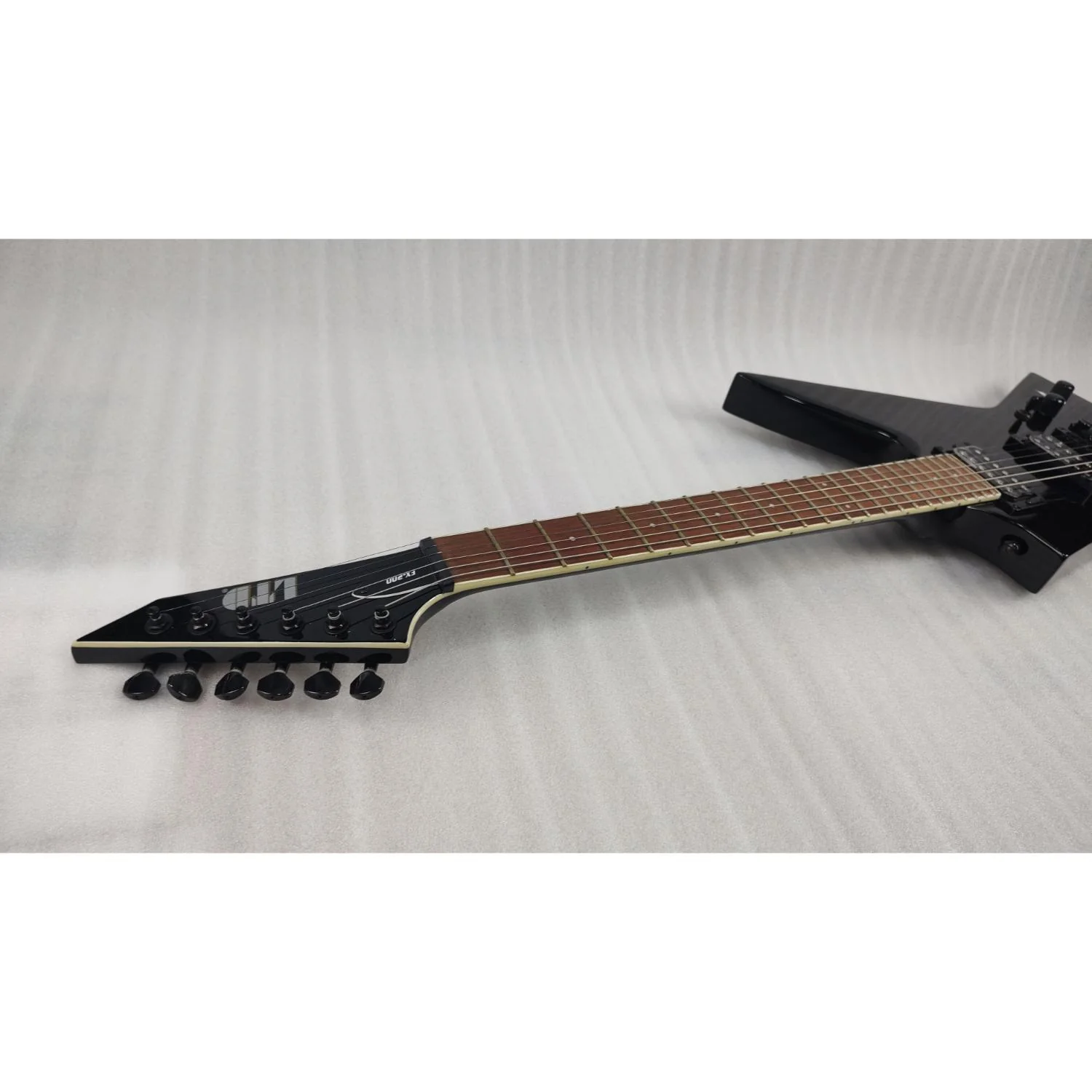 ESP LTD EX-200 6-String Electric Guitar - Jatoba Fretboard - Black - Open Box - Image 9