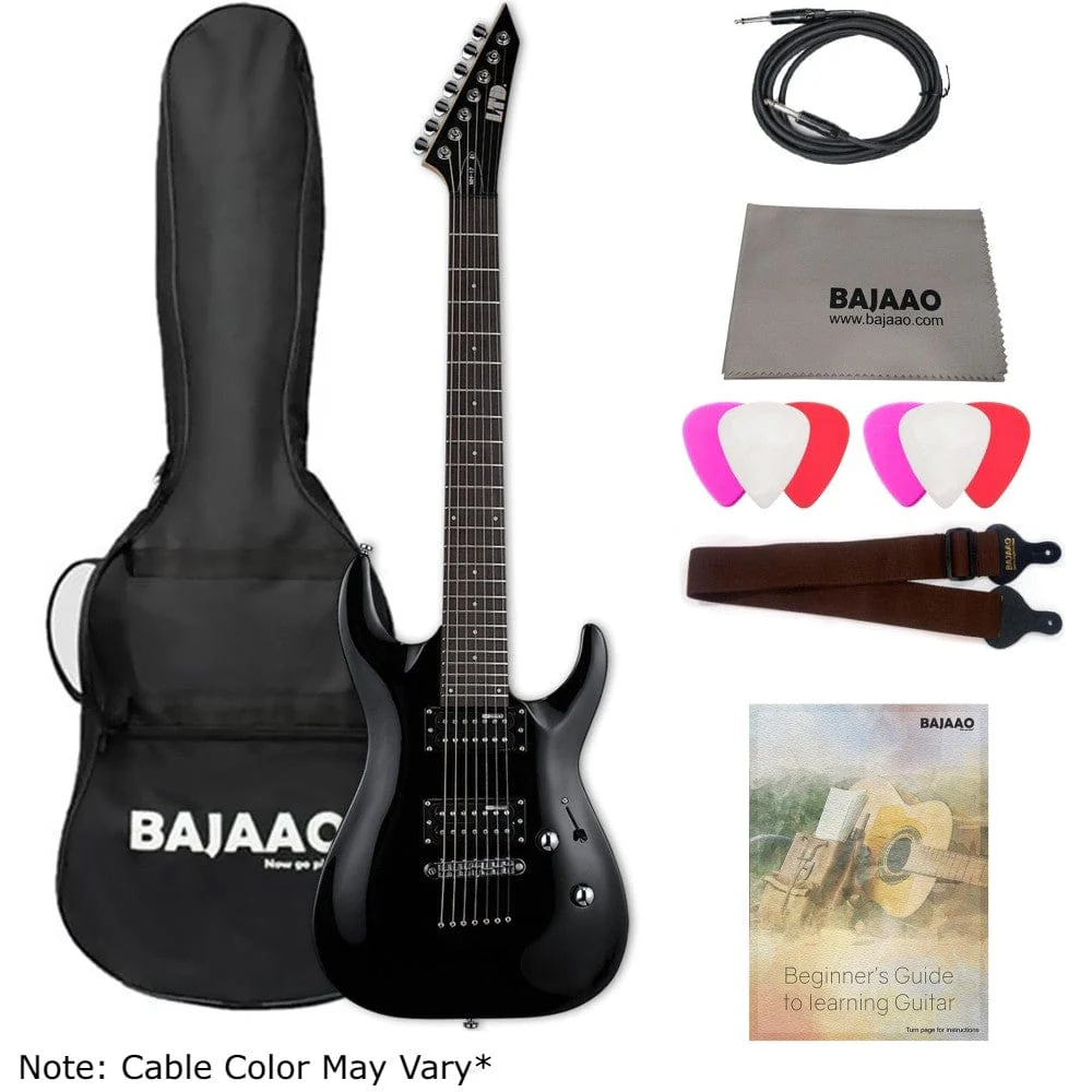 ESP LTD M-17 7-String Electric Guitar Bundle
