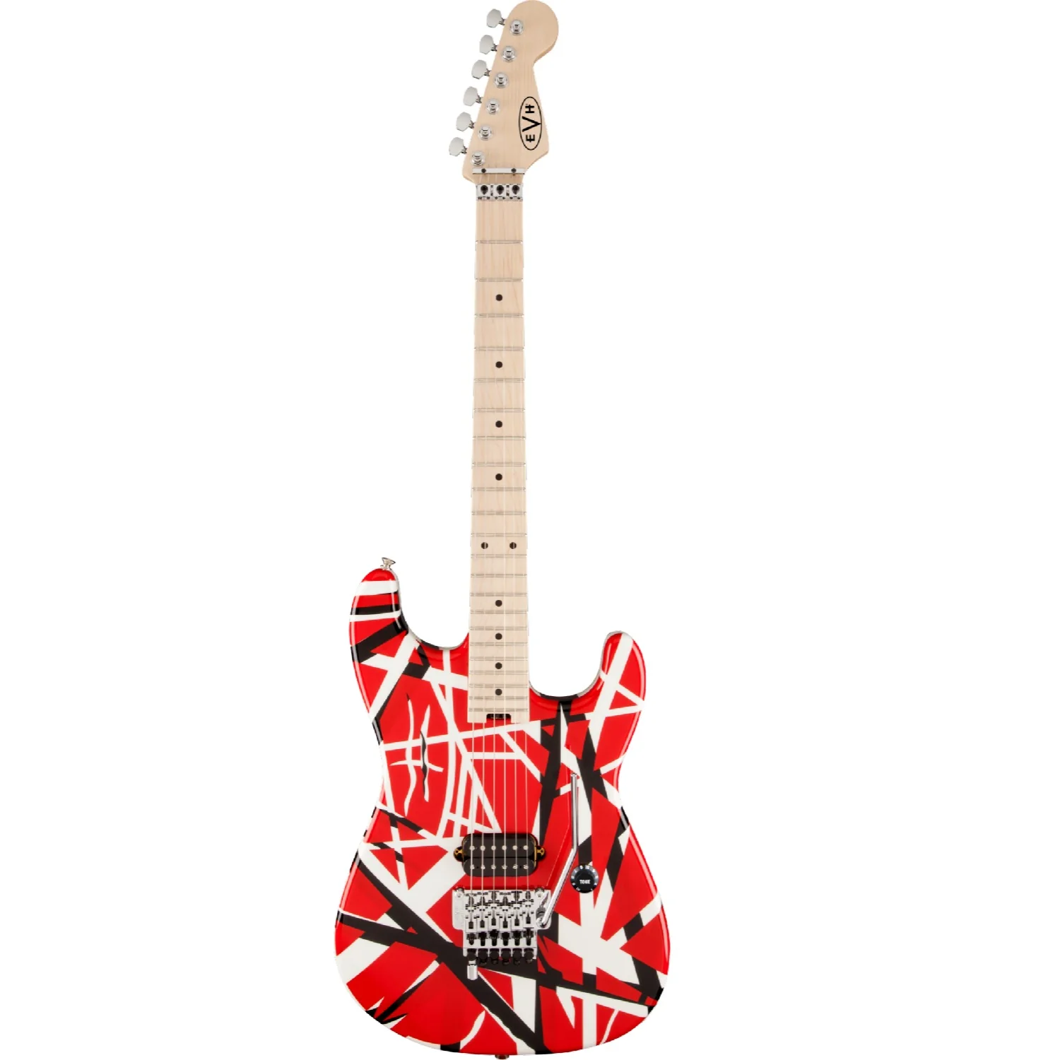EVH Striped Series Stratocaster 6 String Electric Guitar