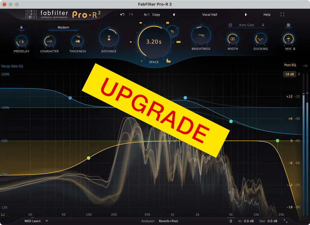 FabFilter Pro-R 2 Upgrade: Upgrade to FabFilter Pro-R 2 – Professional Audio Software & Plugin