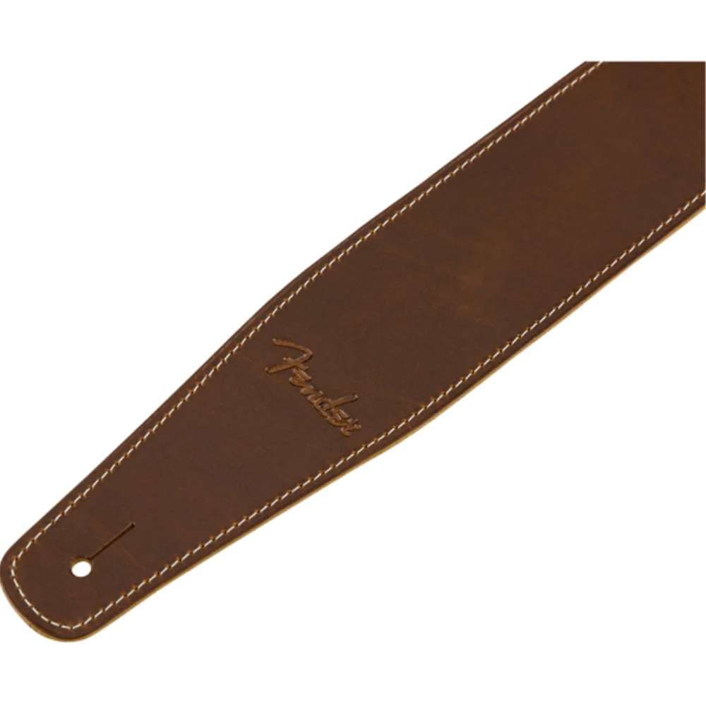 Fender 2.5 Broken In Leather Guitar Strap - Image 2