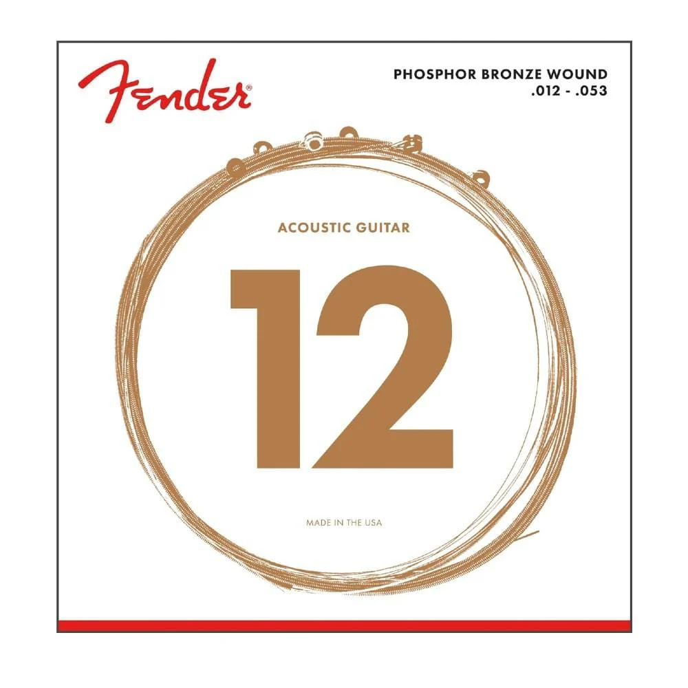 Fender 60l Phophor Bronze Acoustic Guitar String
