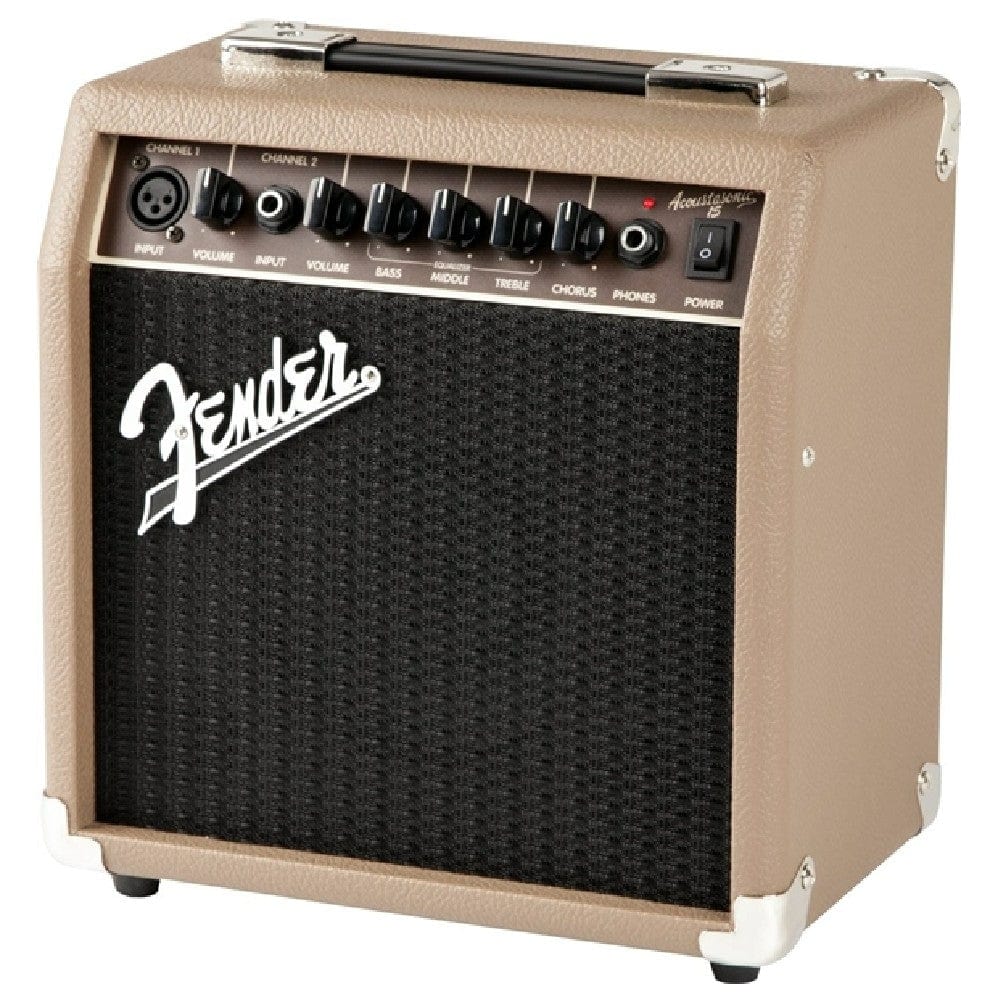 Fender Acoustasonic 15 Acoustic Guitar Amplifier - Image 3