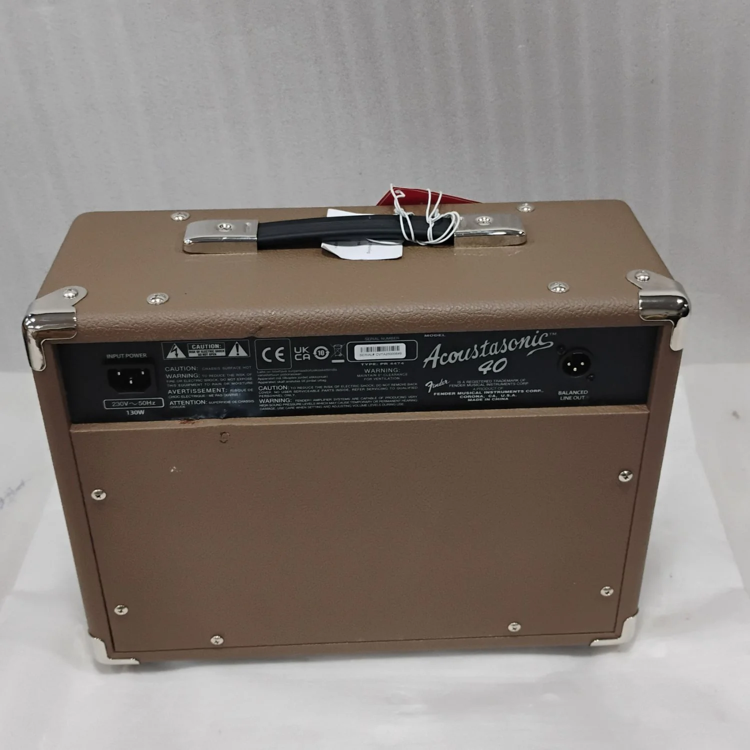 Fender Acoustasonic 40 Combo Acoustic Guitar Amplifier - Open Box - Image 10