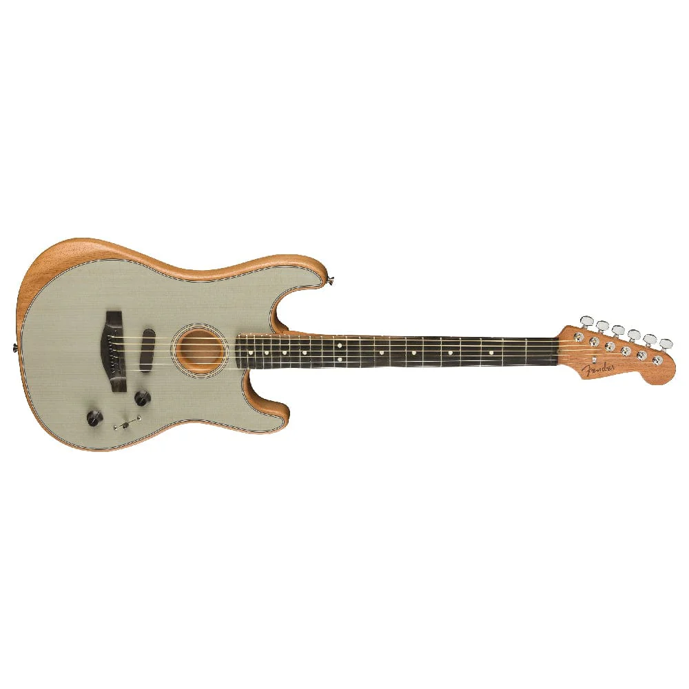 Fender Acoustasonic Stratocaster 6-Strings Electro Acoustic Guitar With Gig Bag - Image 31