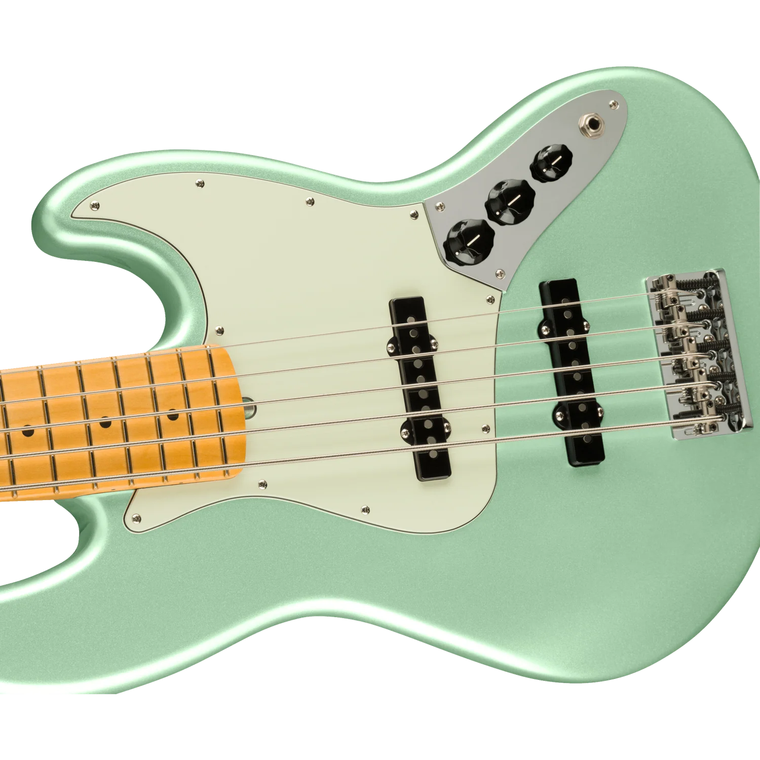 Fender American Professional II Jazz Bass V 5 String Bass Guitar - Image 8