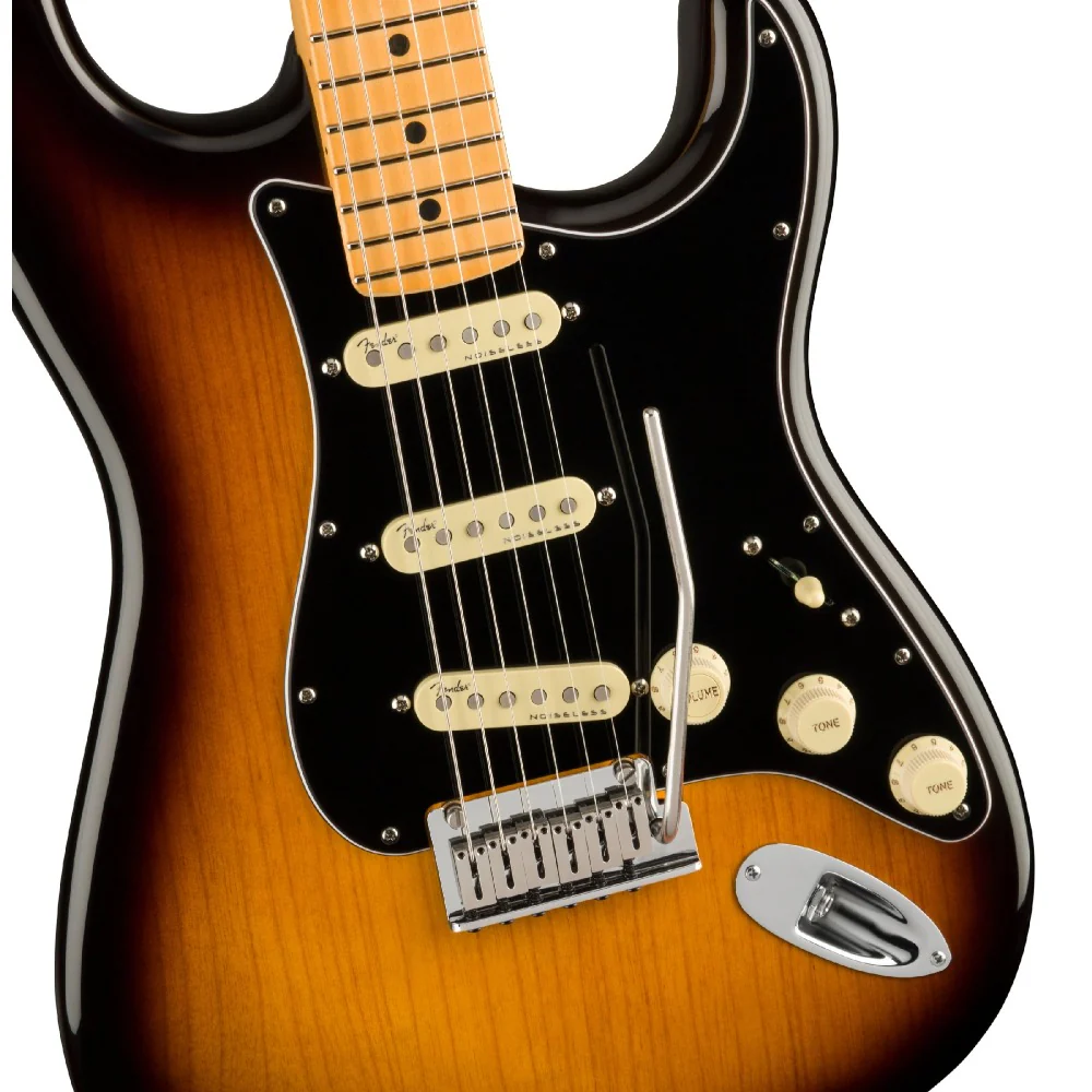 Fender American Ultra Luxe SSS Stratocaster Electric Guitar - Image 2