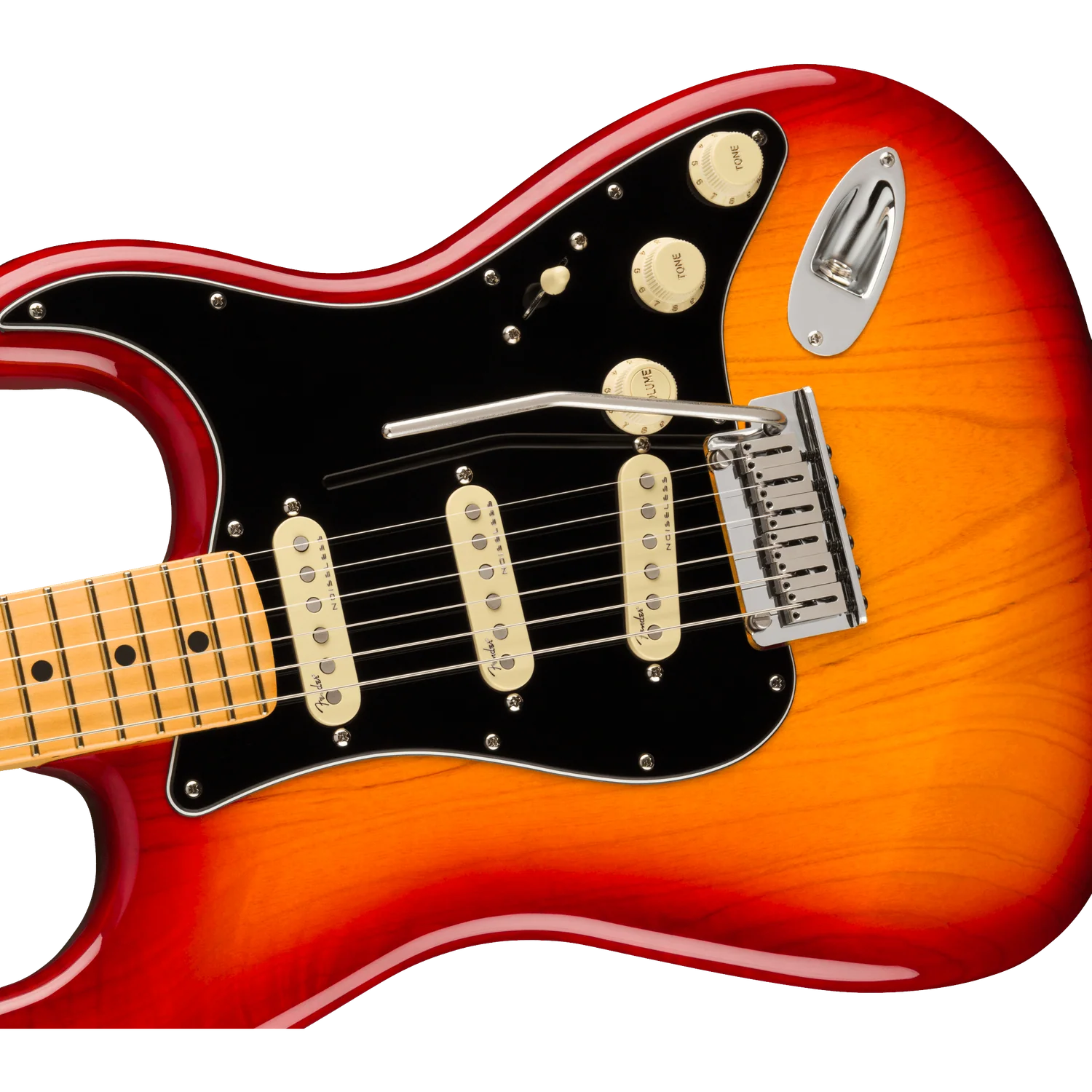 Fender American Ultra Luxe SSS Stratocaster Electric Guitar - Image 8