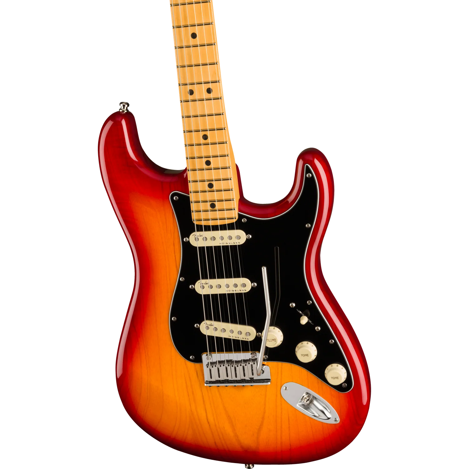 Fender American Ultra Luxe SSS Stratocaster Electric Guitar - Image 9