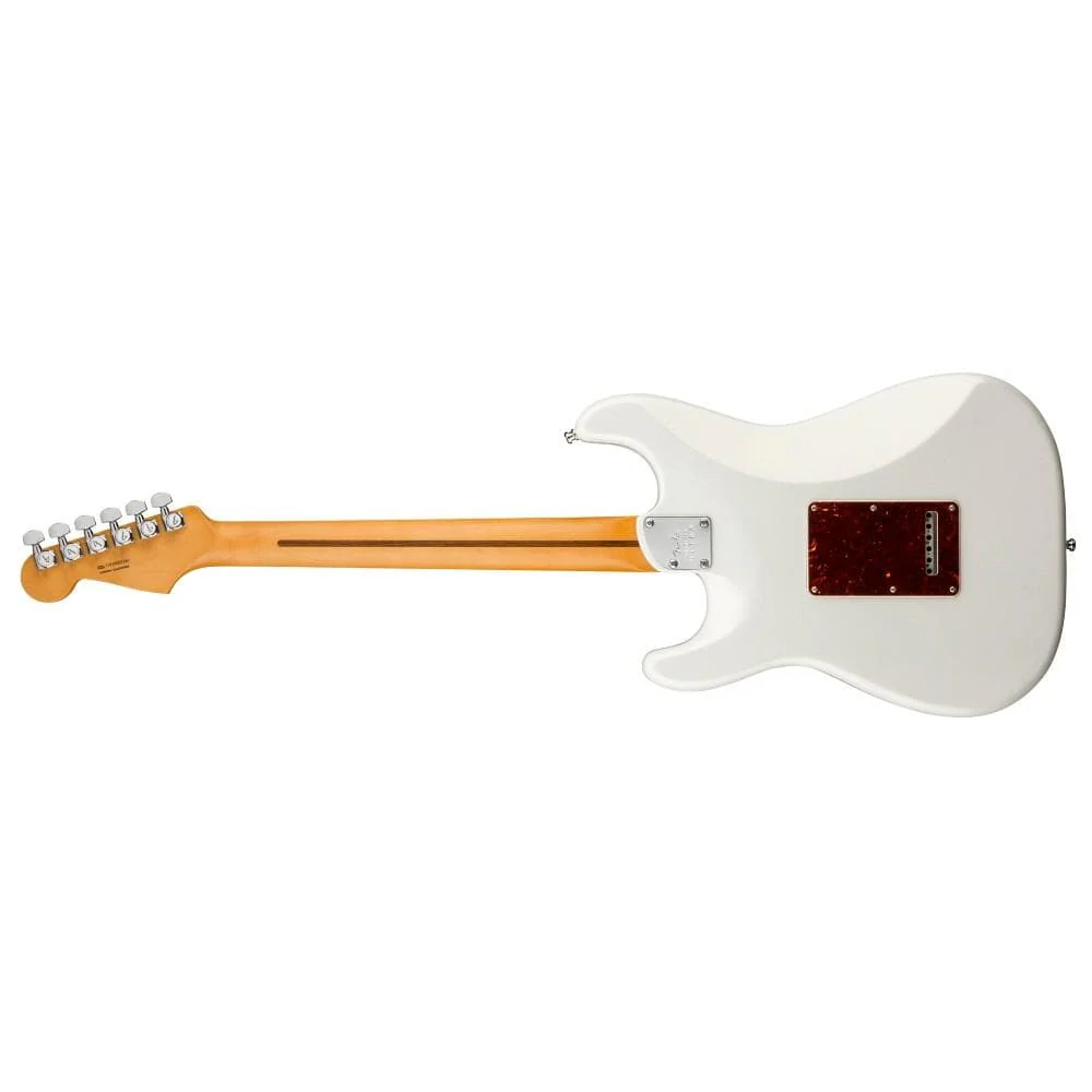 Fender American Ultra Stratocaster HSS 6 String Electric Guitars - Arctic Pearl - Image 2