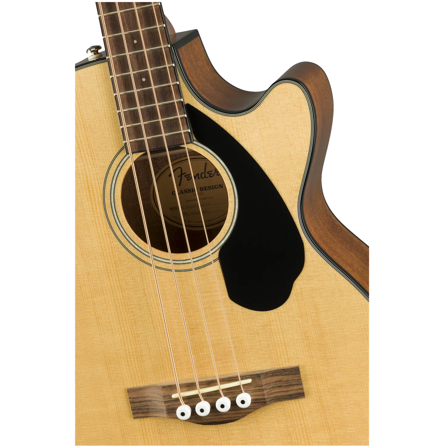 Fender CB-60SCE 4 String Bass Guitar - Image 3