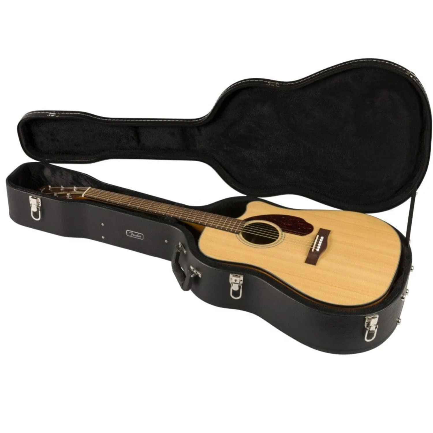 Fender CD-140SCE Electro-Acoustic Guitar with Case - Image 16