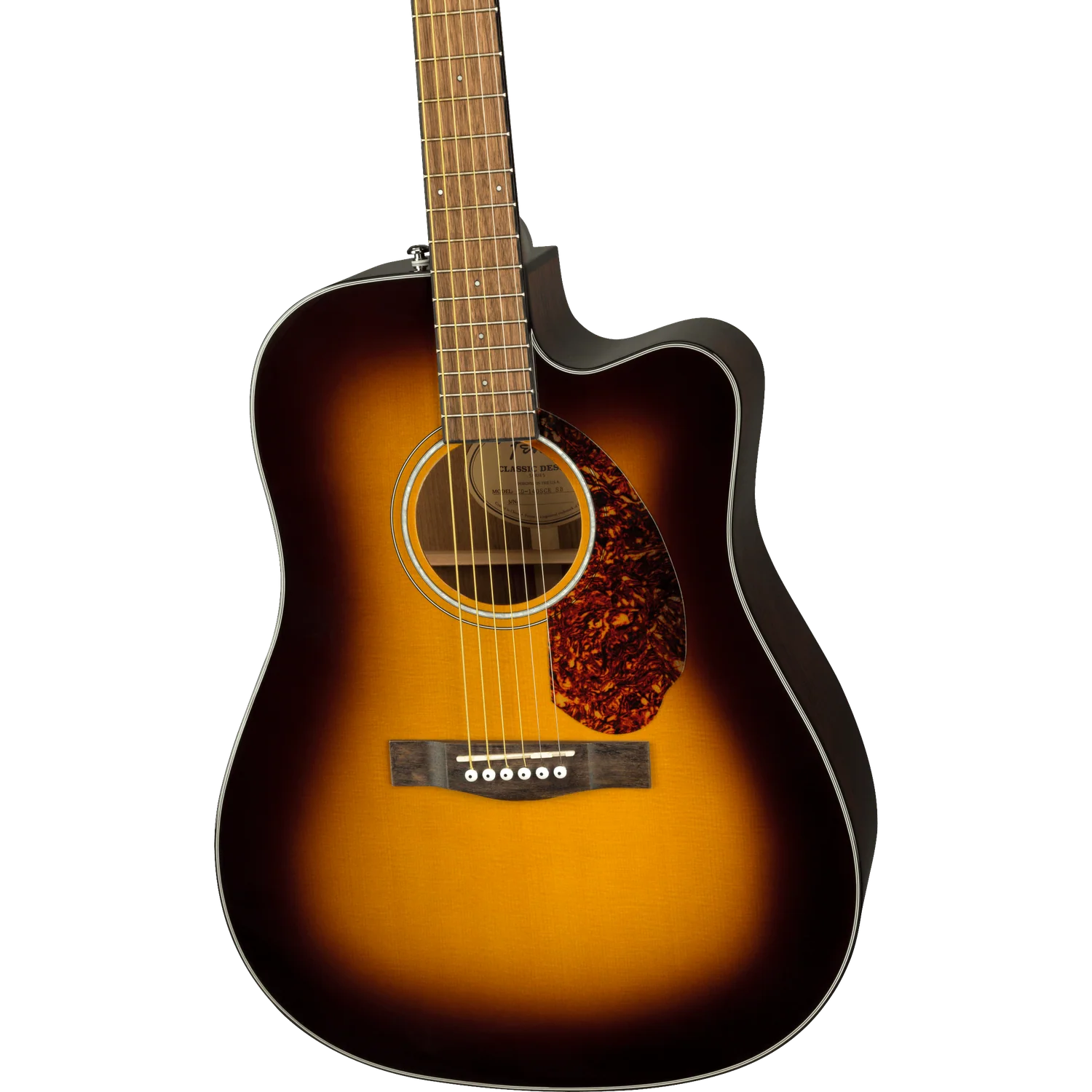 Fender CD-140SCE Electro-Acoustic Guitar with Case - Image 3
