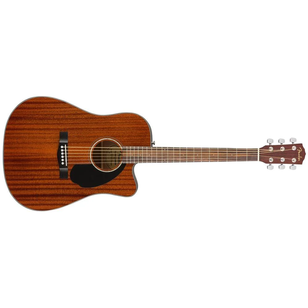Fender CD-60SCE Dreadnought All Mahogany Electro-Acoustic Guitar - Open Box