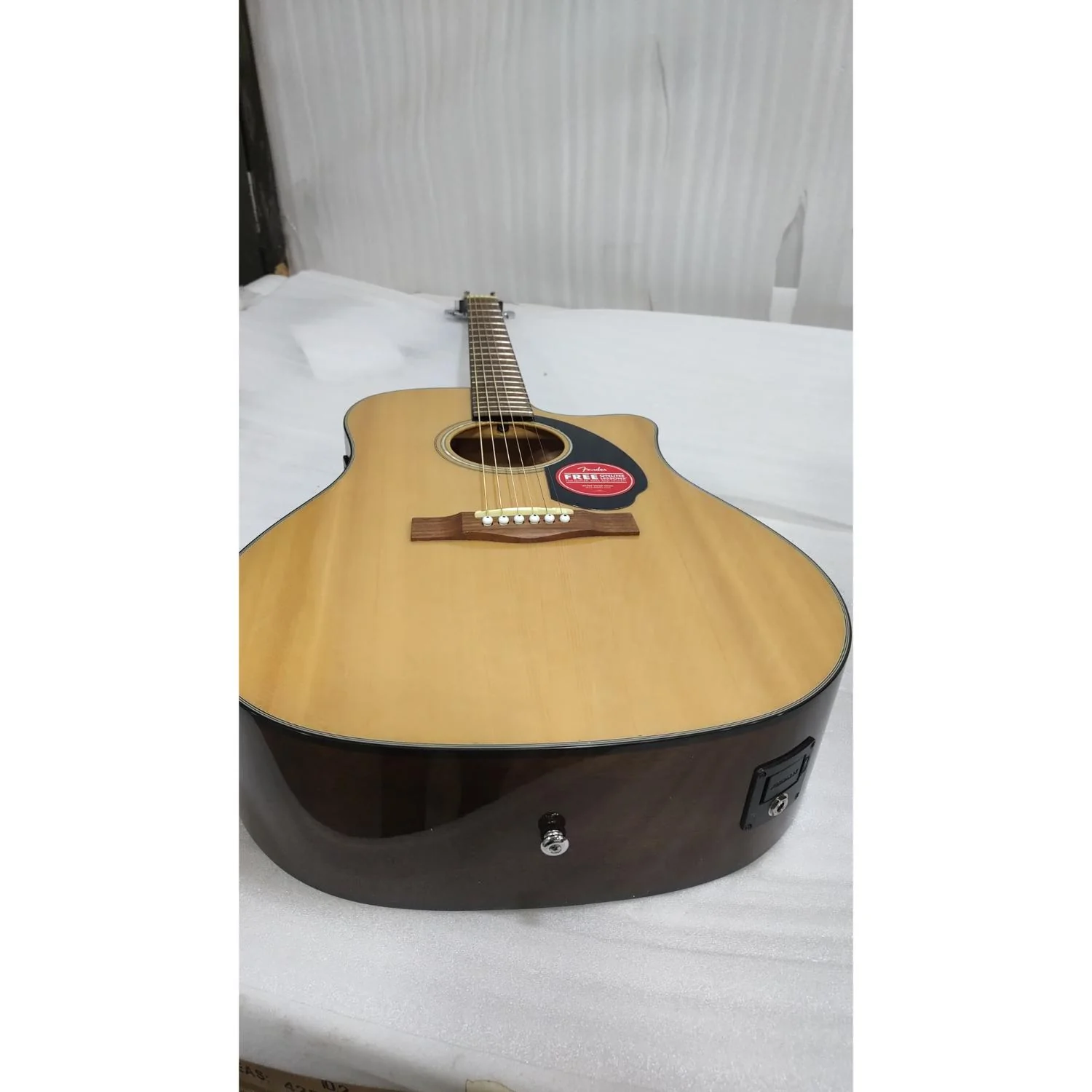 Fender CD-60SCE Dreadnought Electro-Acoustic Guitar - Open Box - Image 38