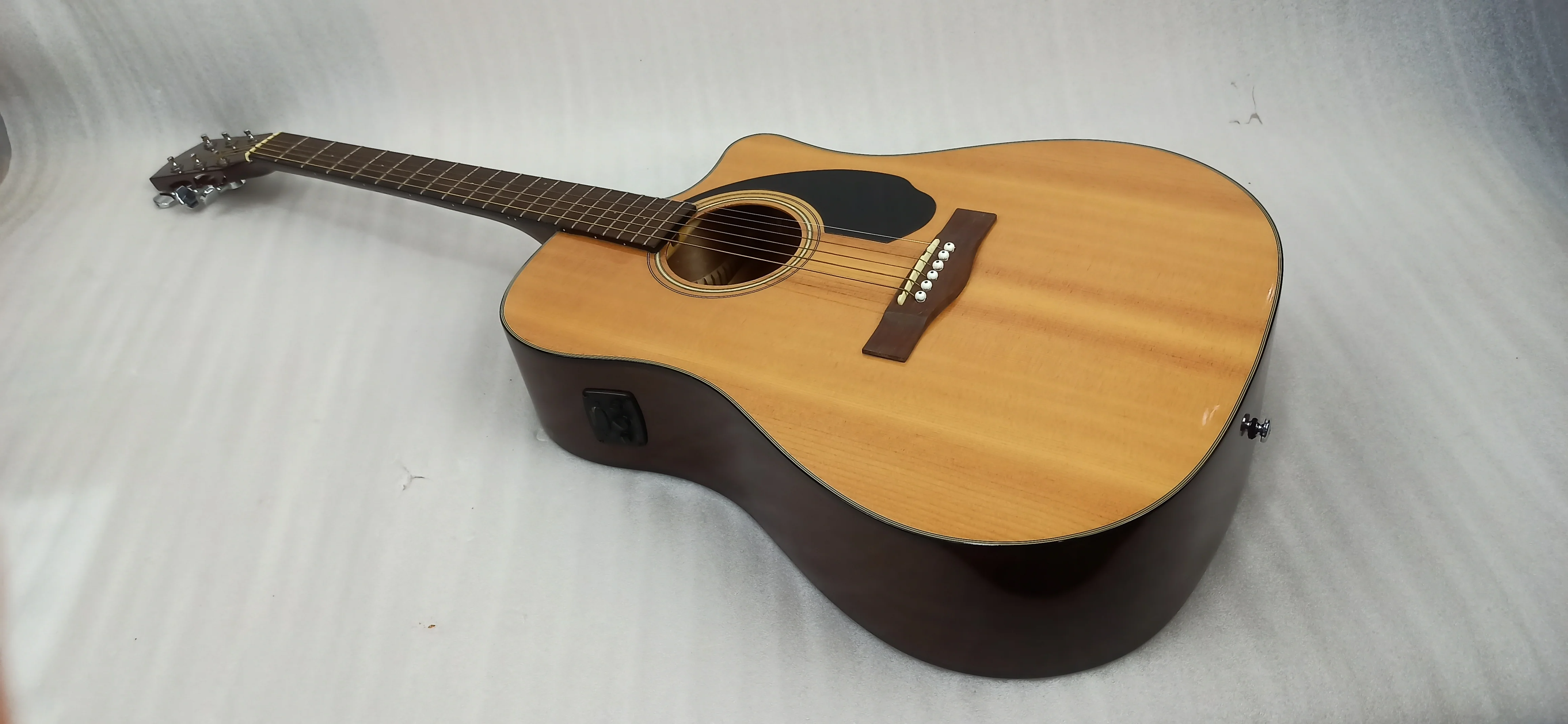 Fender CD-60SCE Dreadnought Electro-Acoustic Guitar - Open Box B Stock - Image 13