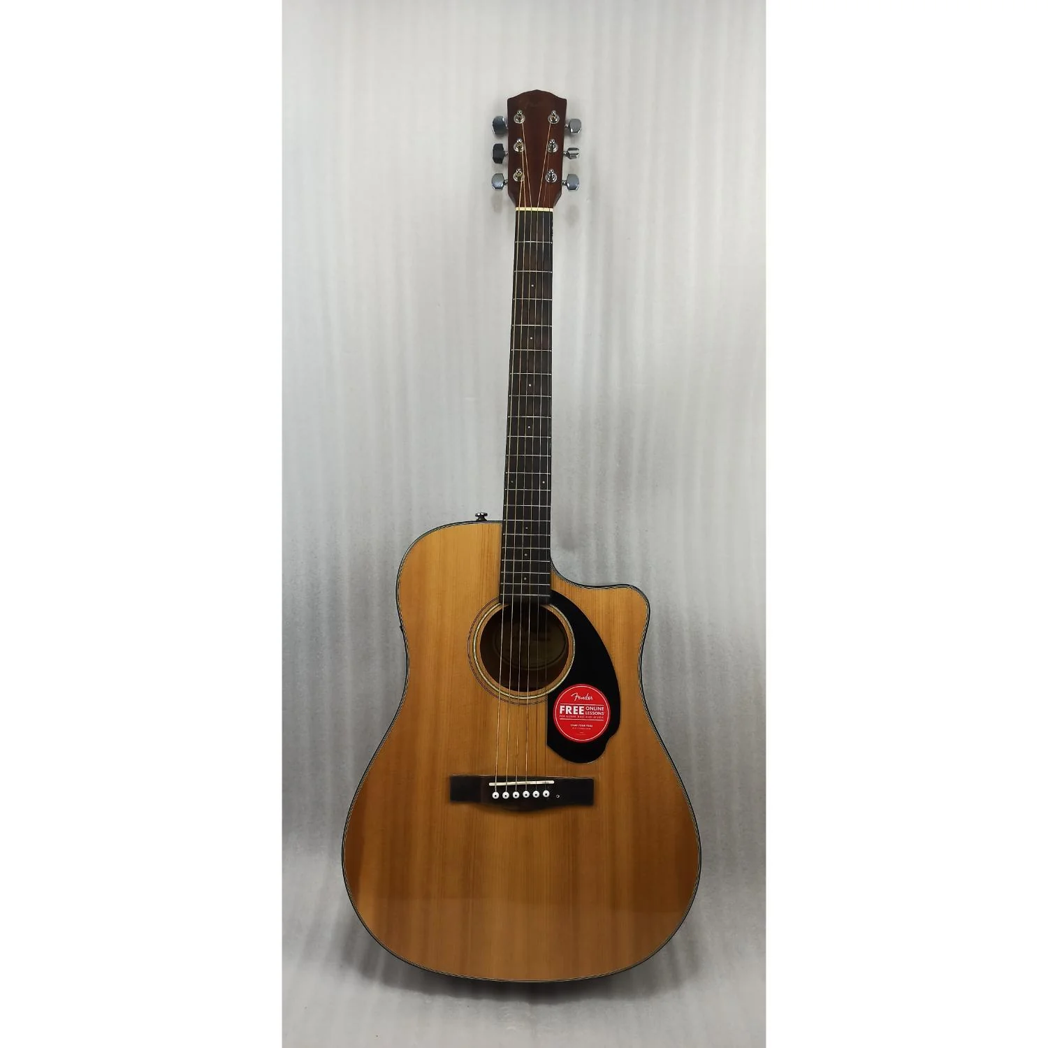 Fender CD-60SCE Dreadnought Electro-Acoustic Guitar - Open Box B Stock - Image 15