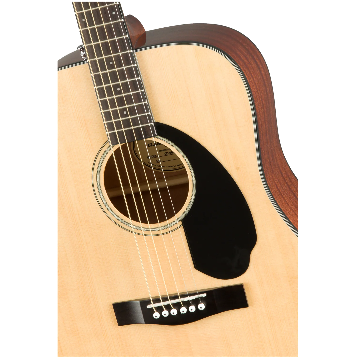 Fender CD-60S Dreadnought Acoustic Guitar with Gigbag, Tuner, Strap, Polishing Cloth, Picks & E book - Image 13