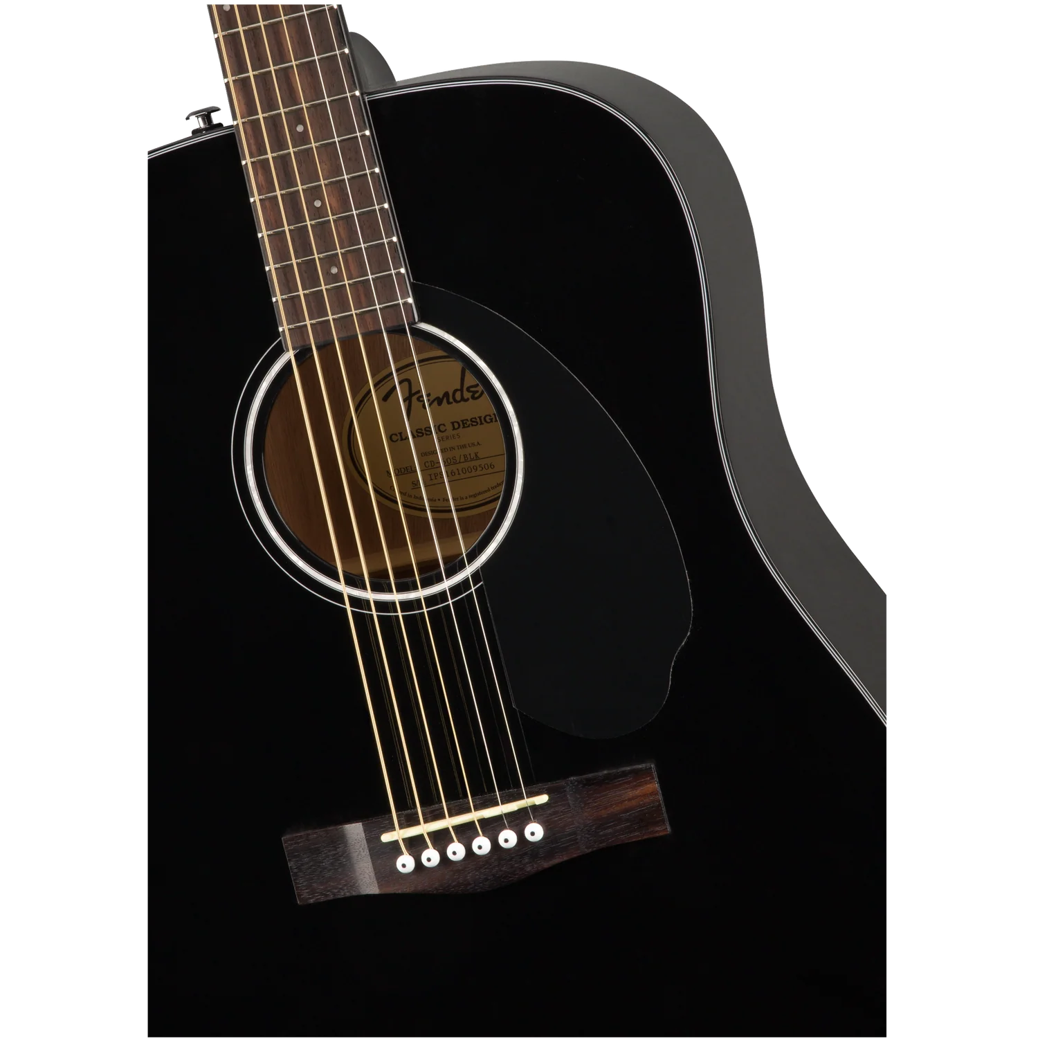 Fender CD-60S Dreadnought Acoustic Guitar with Gigbag, Tuner, Strap, Polishing Cloth, Picks & E book - Image 6