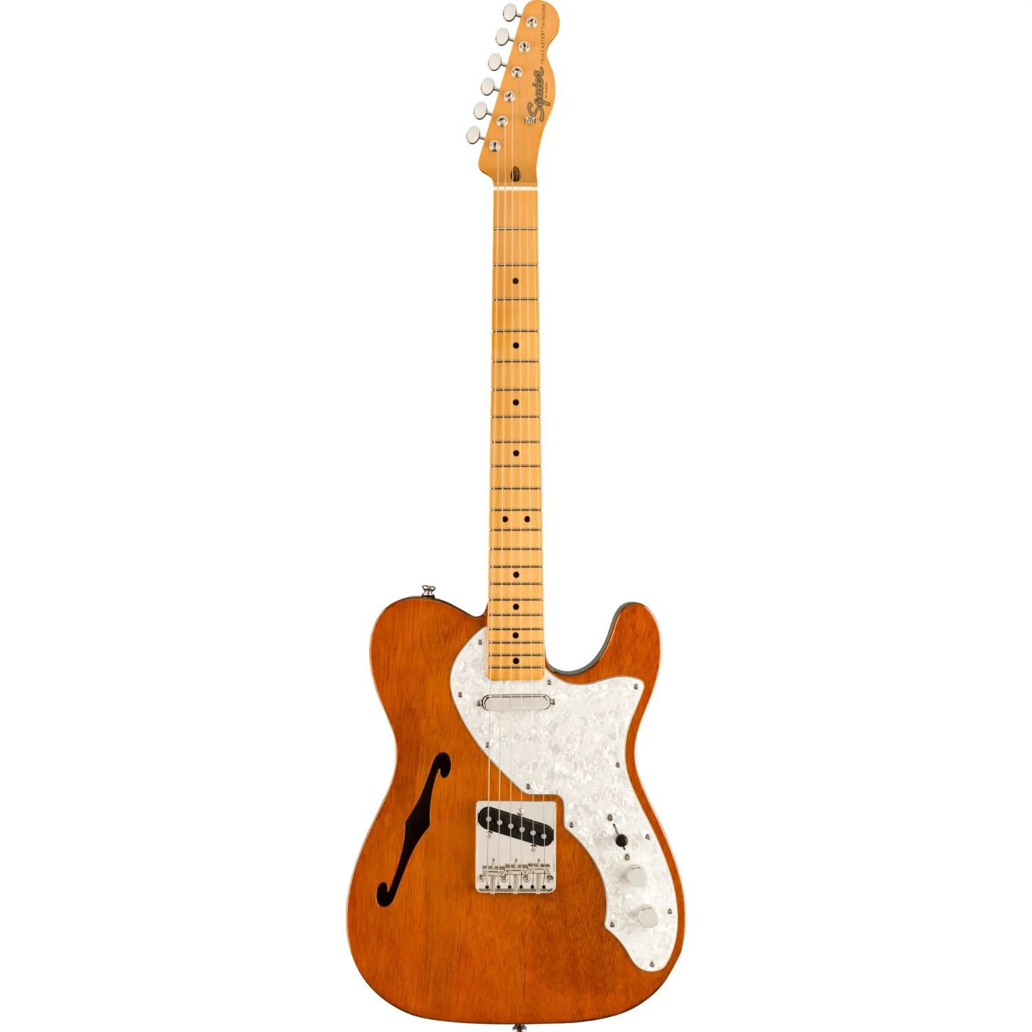Fender Classic Vibe 60s Telecaster Thinline 6 String Electric Guitar - Natural