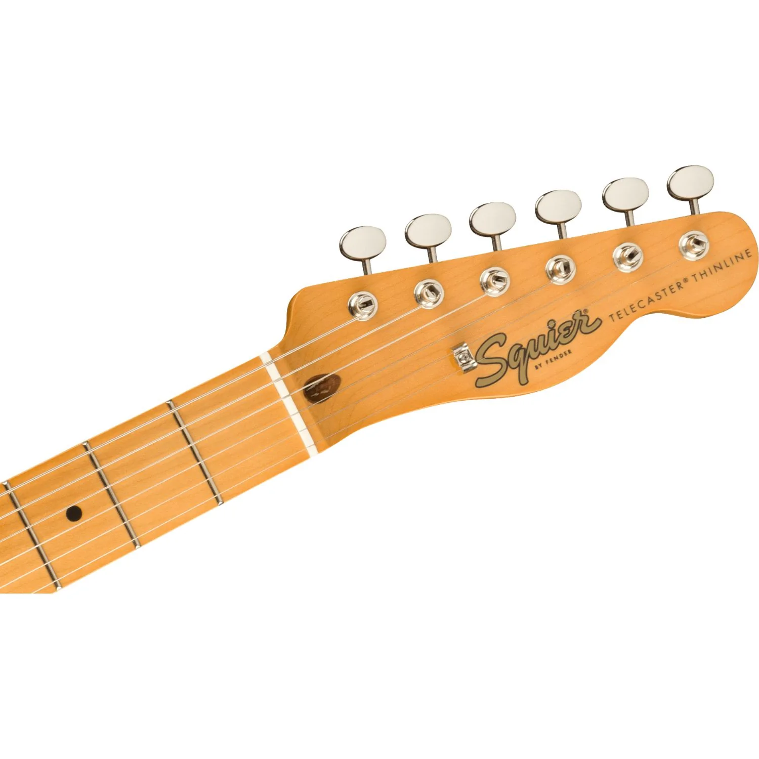 Fender Classic Vibe 60s Telecaster Thinline 6 String Electric Guitar - Natural - Image 4
