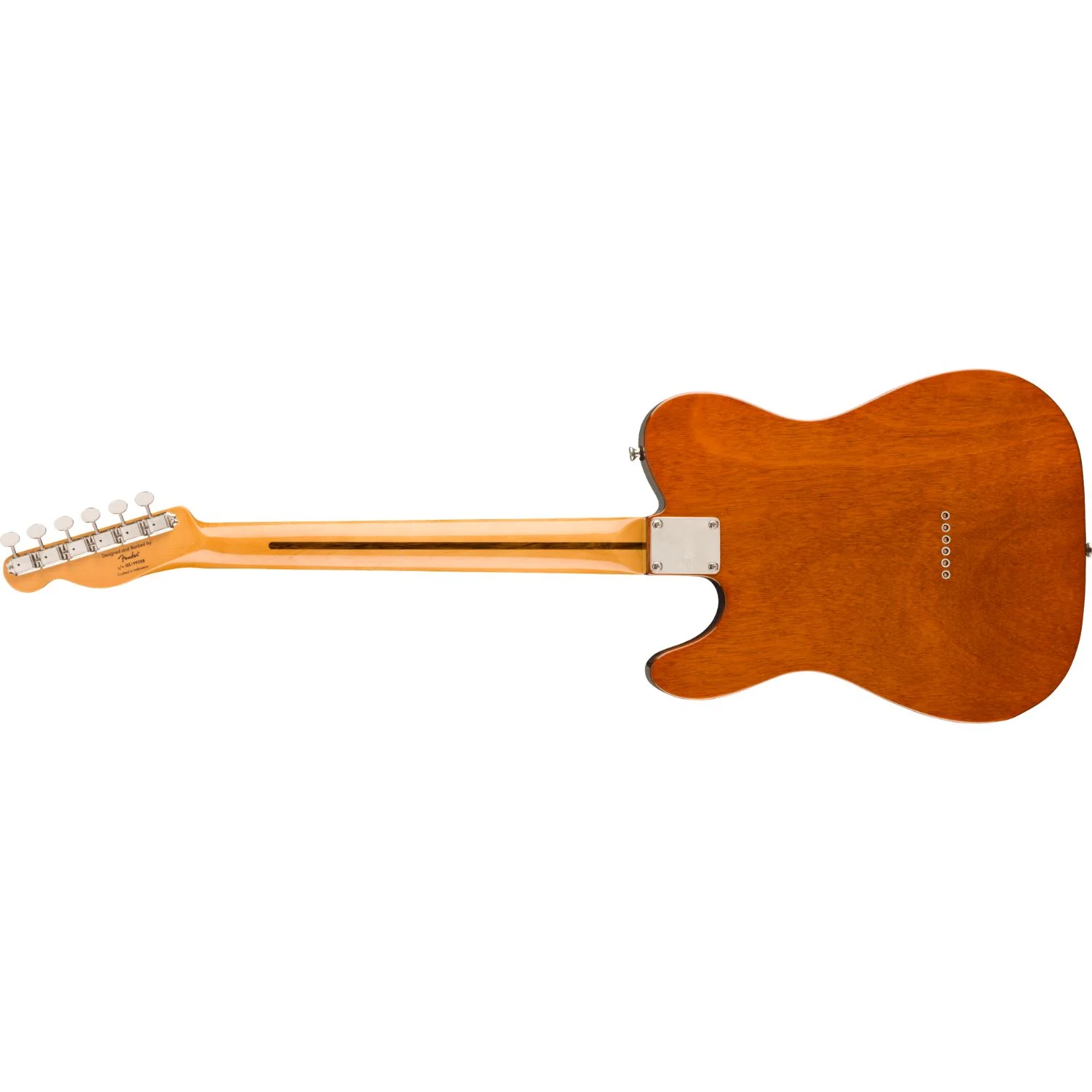 Fender Classic Vibe 60s Telecaster Thinline 6 String Electric Guitar - Natural - Image 6