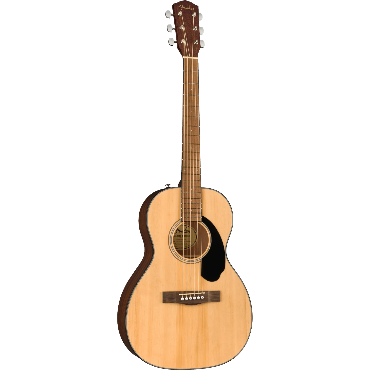 Fender CP-60S Parlor Acoustic Guitar - Image 2