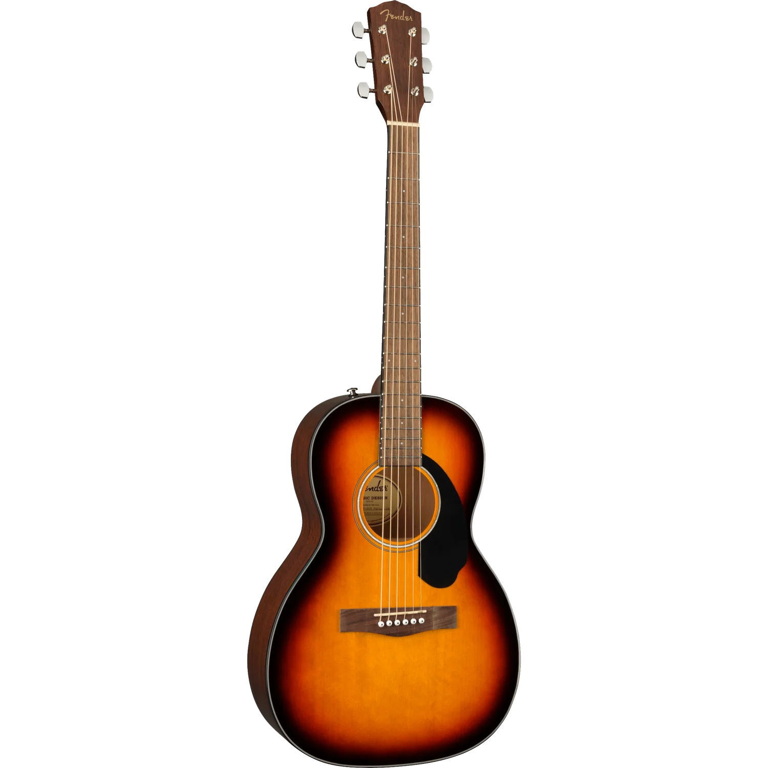Fender CP-60S Parlor Acoustic Guitar - Image 8