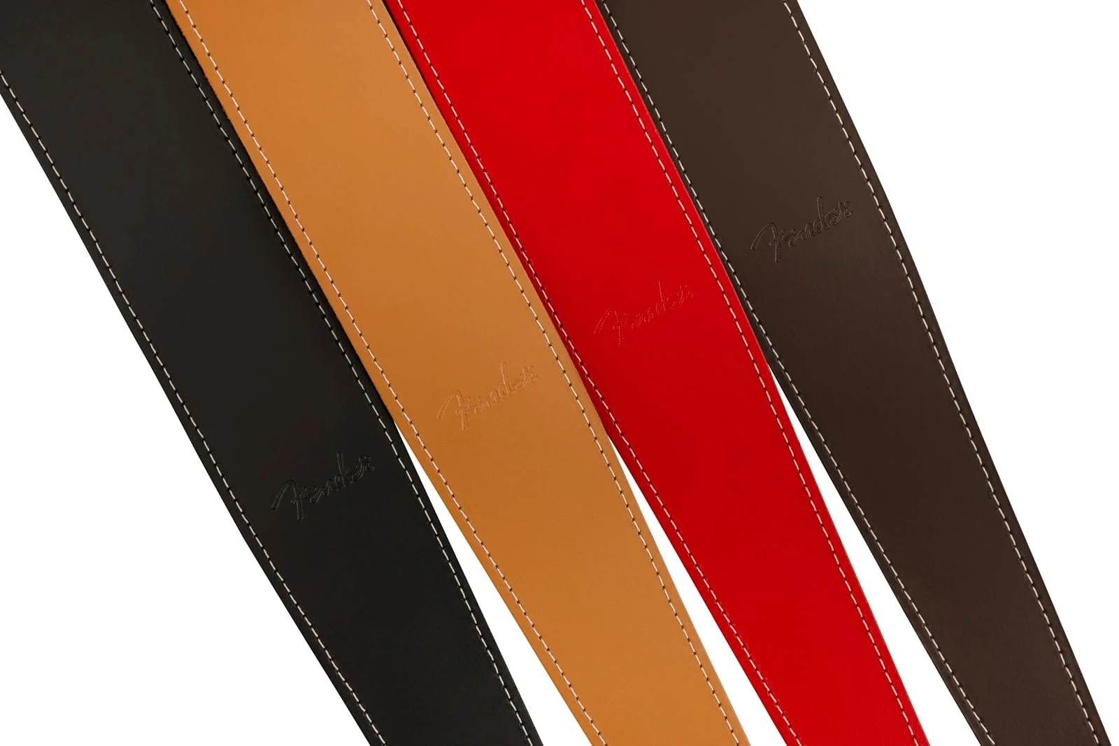 Fender Essentials Leather Guitar Straps - Image 12