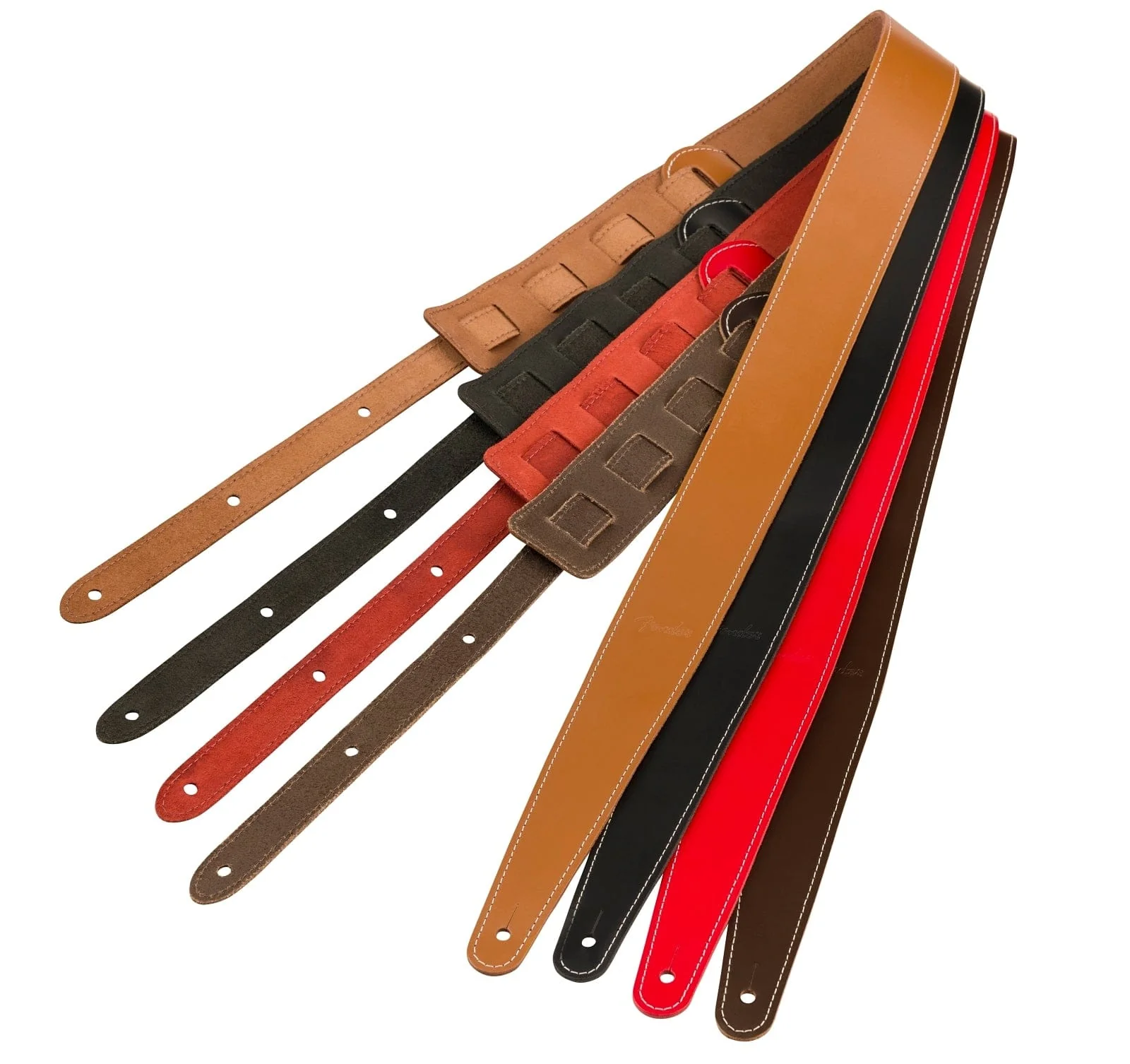 Fender Essentials Leather Guitar Straps - Image 7