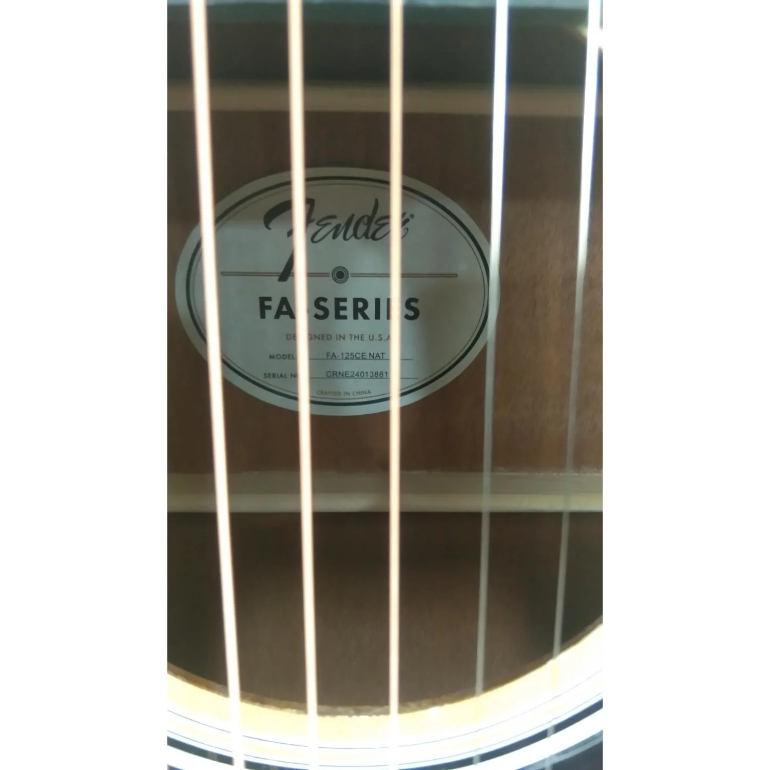 Fender FA-125CE Dreadnought Cutaway Electro Acoustic Guitar - Open Box - Image 22