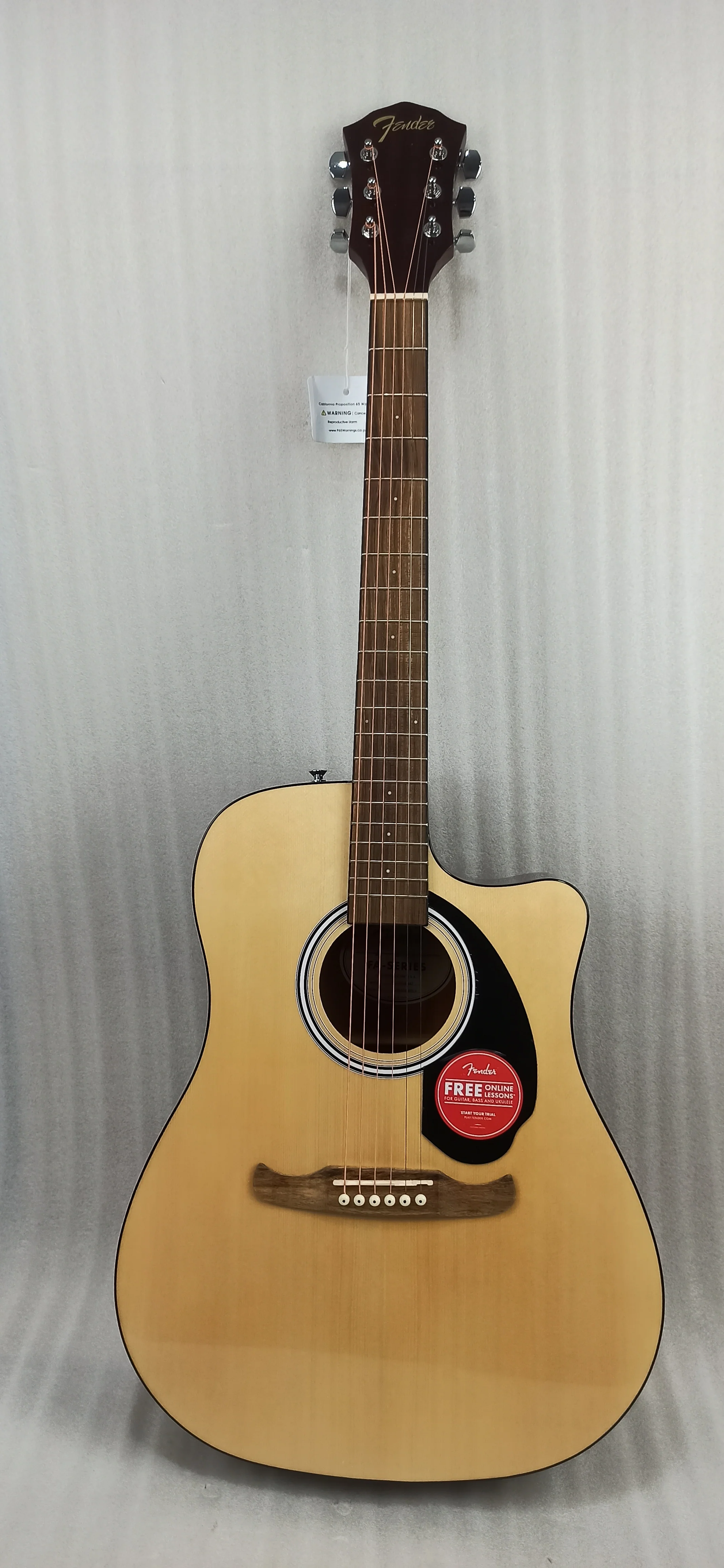Fender FA-125CE Dreadnought Cutaway Electro Acoustic Guitar - Open Box - Image 34