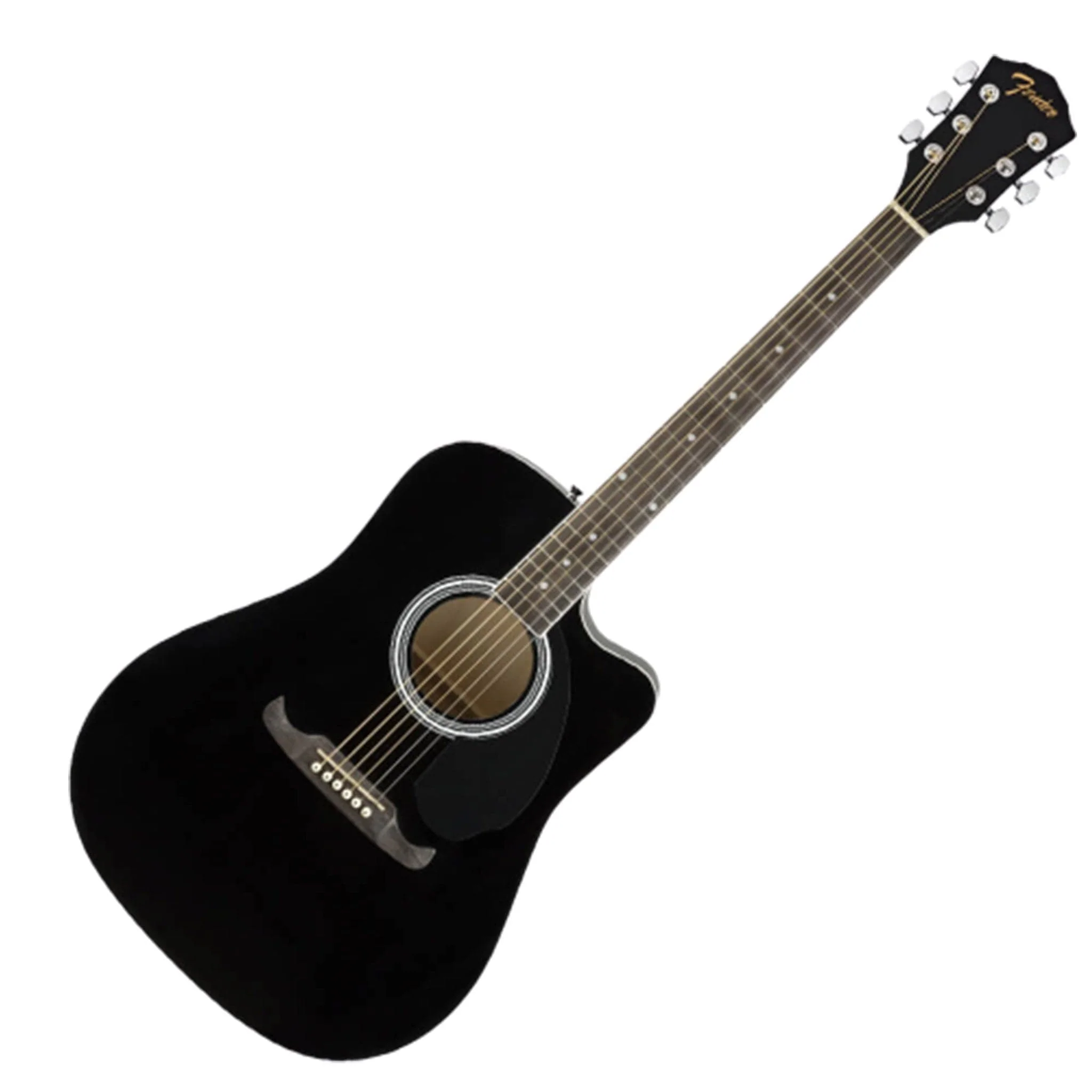 Fender FA-125CE Dreadnought Electro Acoustic Guitar Bundle with Gigbag, Picks, Strap and Polishing Cloth - Image 6