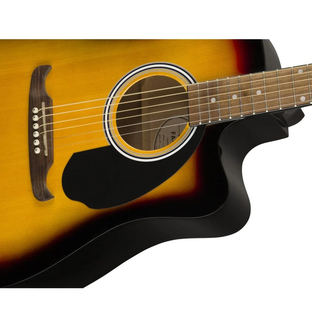 Fender FA-125CE Dreadnought Electro Acoustic Guitar - Open Box - Image 6