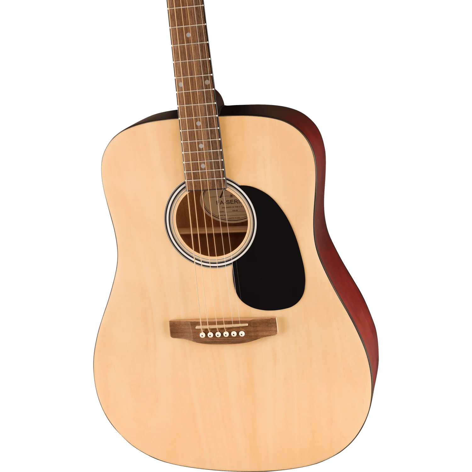 Fender FA-25 Dreadnought 6 String Acoustic Guitar - Open Box - Image 3