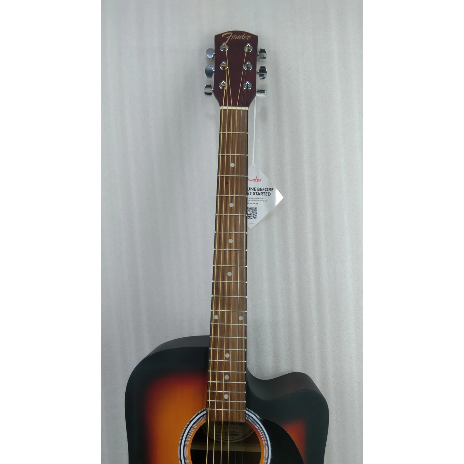 Fender FA-25CE Dreadnought 6 String Electro Acoustic Guitar - Open Box - Image 5