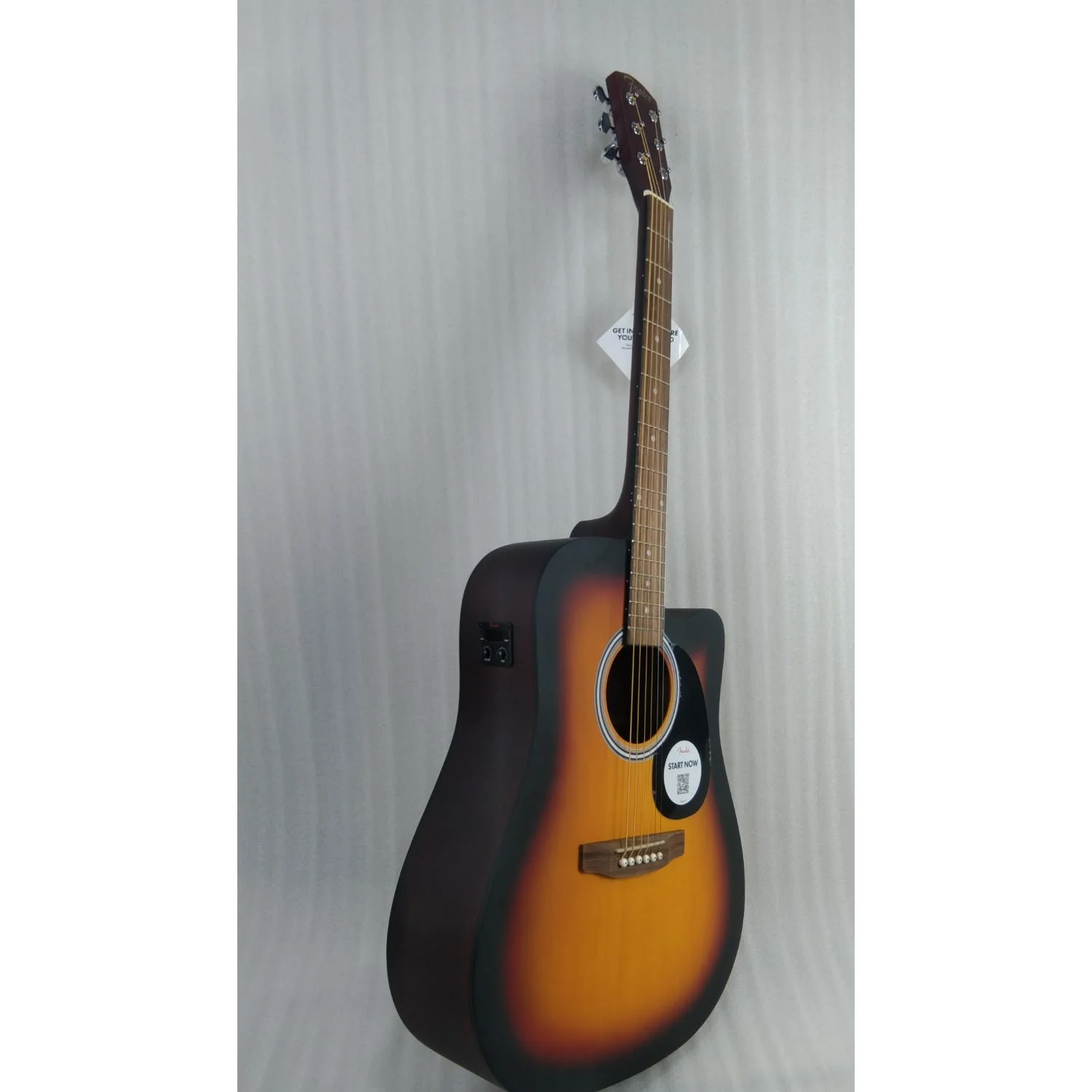 Fender FA-25CE Dreadnought 6 String Electro Acoustic Guitar - Open Box - Image 6