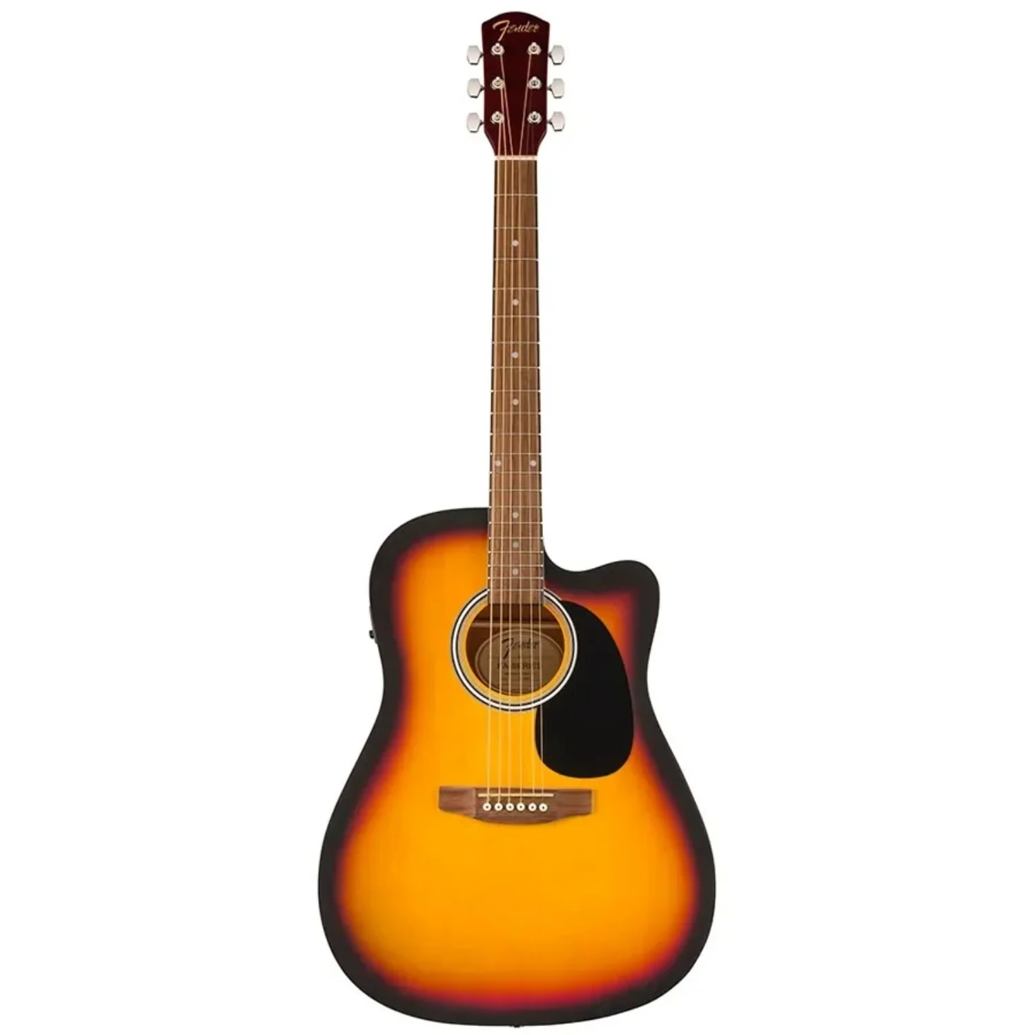 Fender FA-25CE Dreadnought 6 String Electro Acoustic Guitar - Image 9