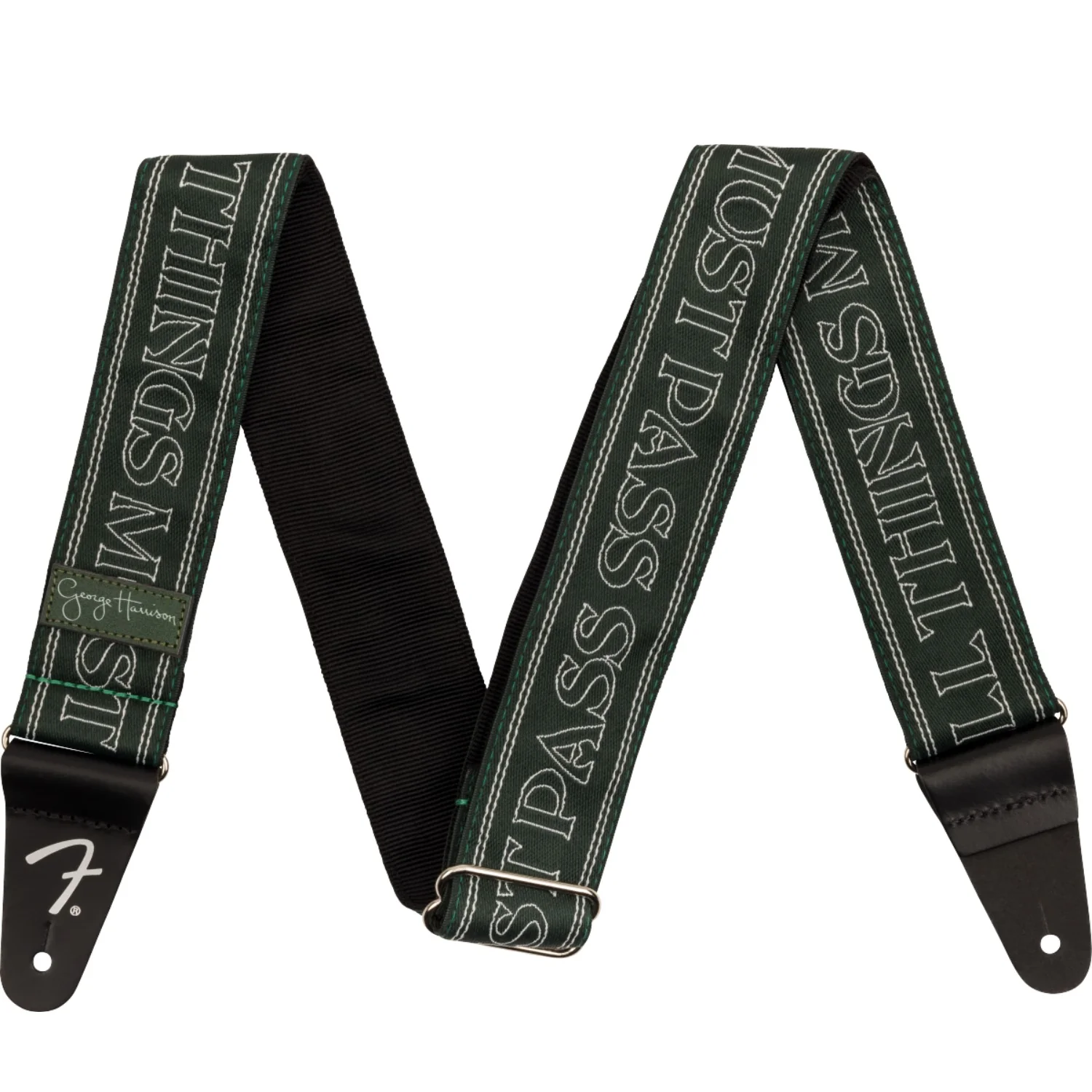 Fender George Harrison All Things Logo Guitar Strap - Image 4