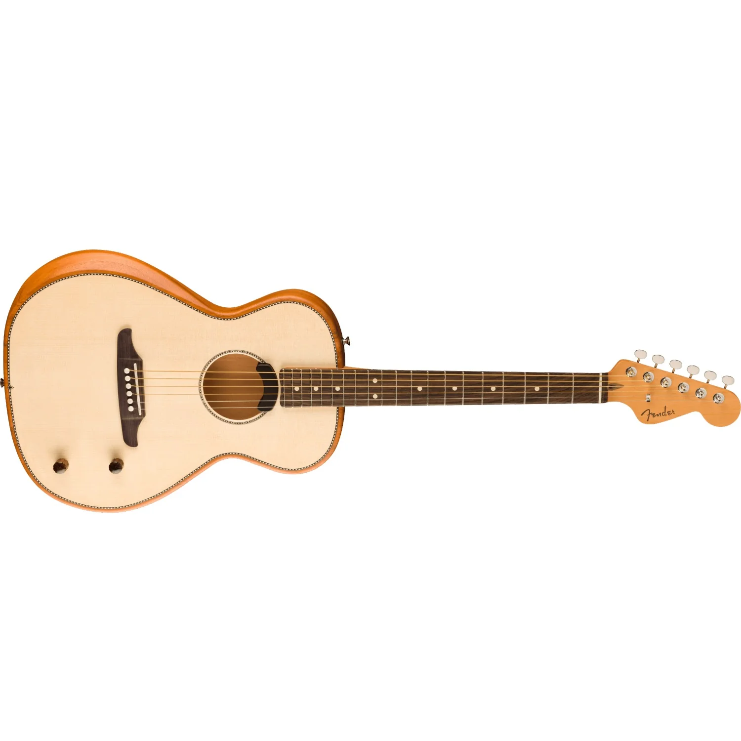 Fender Highway Series Parlor 6 String Electro Acoustic Guitar - Image 2