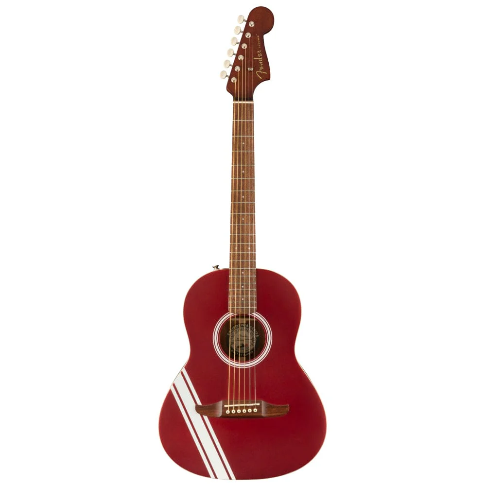 Fender Limited Edition FSR Sonoran Mini Competition Stripes Acoustic Guitar with Bag - Image 8