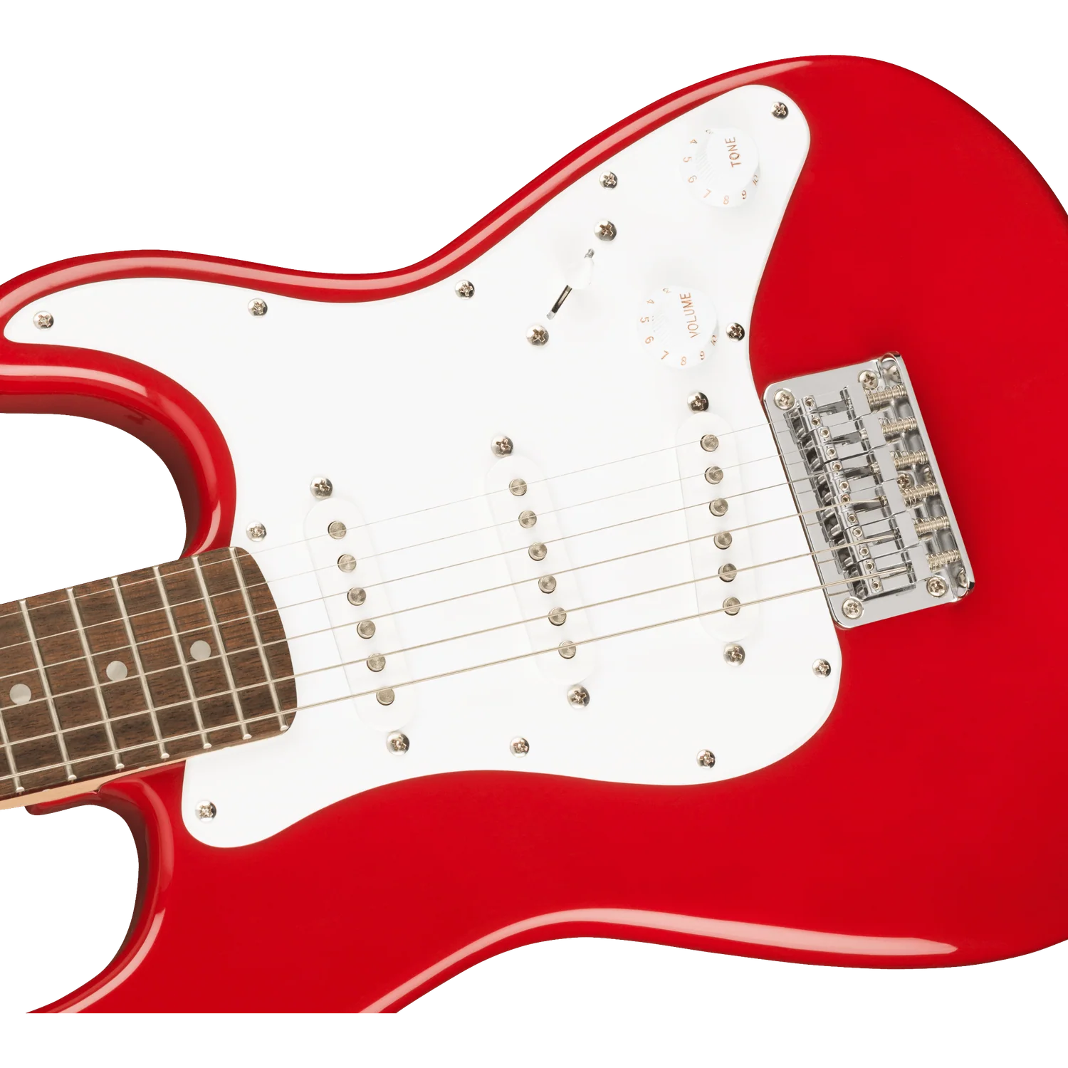 Fender Mini Stratocaster 6 String Electric Guitar - Image 14