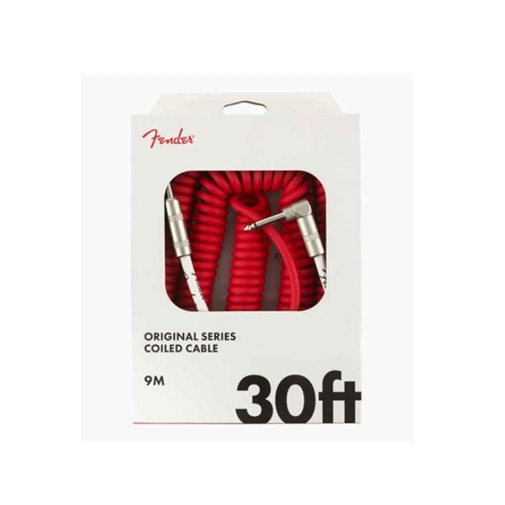 Fender Original Series 30 Feet Right Angle to Straight Coiled Cables - Open Box - Image 2