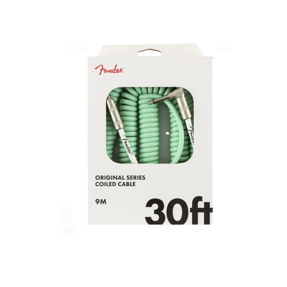 Fender Original Series 30 Feet Right Angle to Straight Coiled Cables - Open Box - Image 2