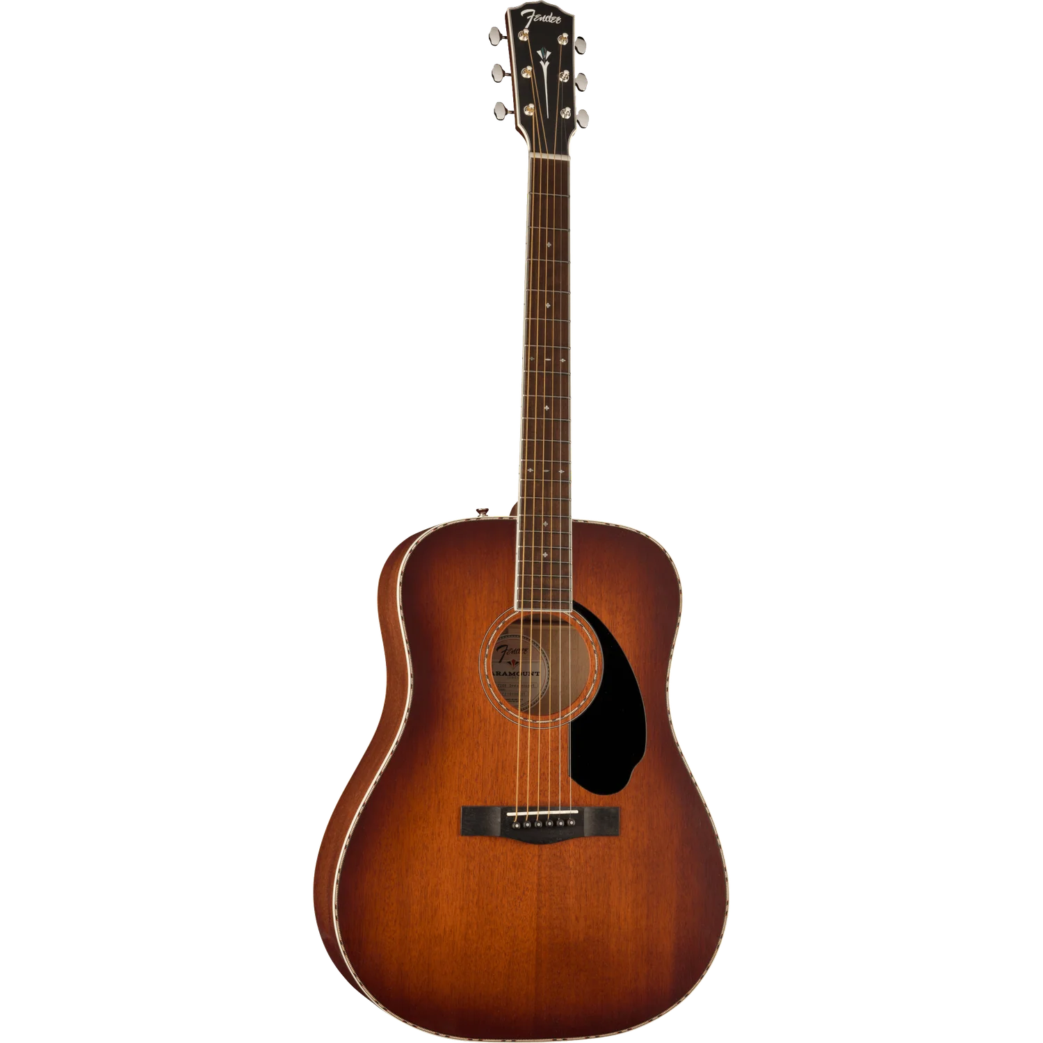 Fender PD 220E Dreadnought Electro Acoustic Guitar with Case - Image 20