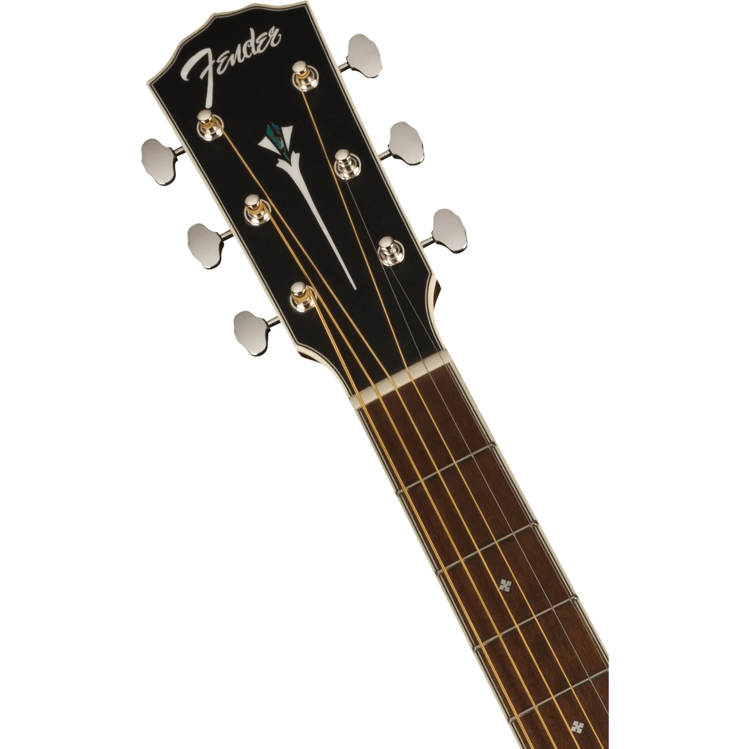 Fender PD 220E Dreadnought Electro Acoustic Guitar with Case - Image 23