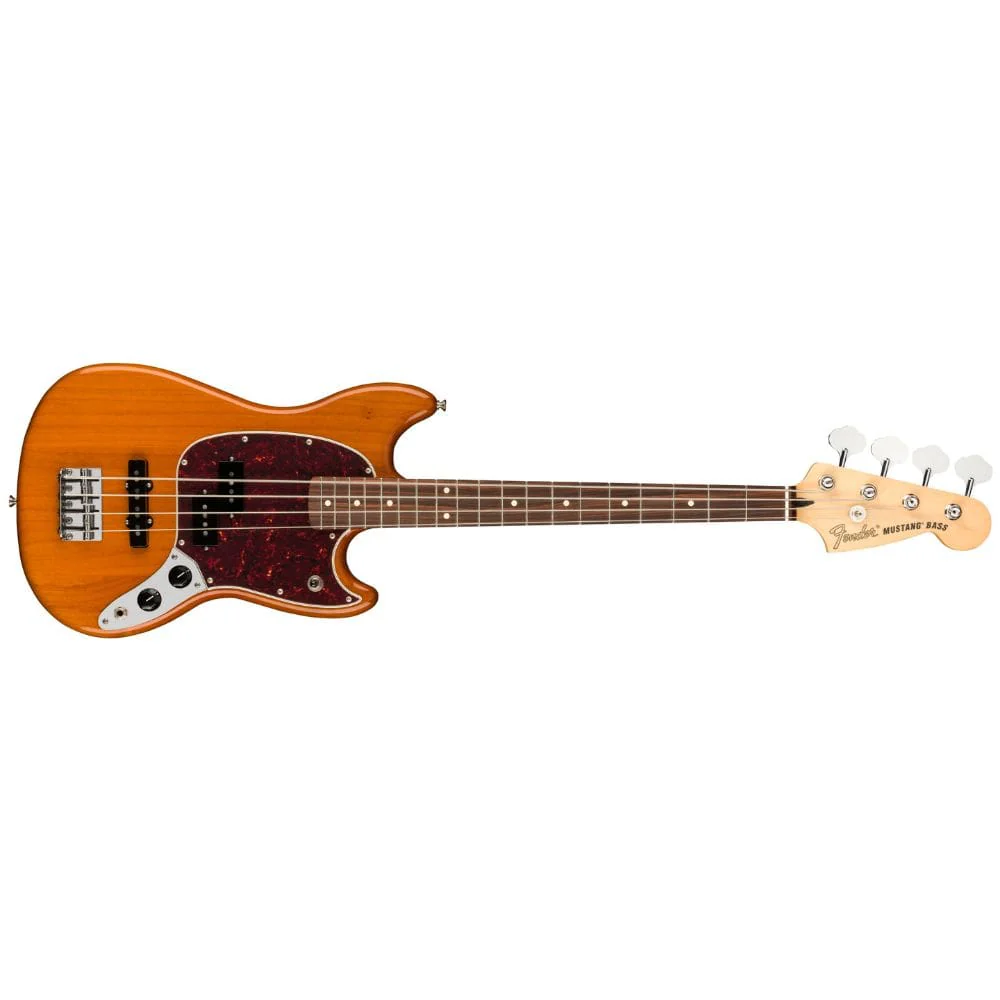 Fender Player Mustang Bass PJ, Pau Ferro 4 String Bass Guitar - Image 2
