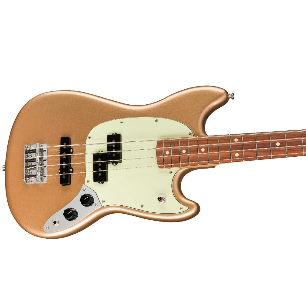 Fender Player Mustang Bass PJ, Pau Ferro 4 String Bass Guitar - Image 9
