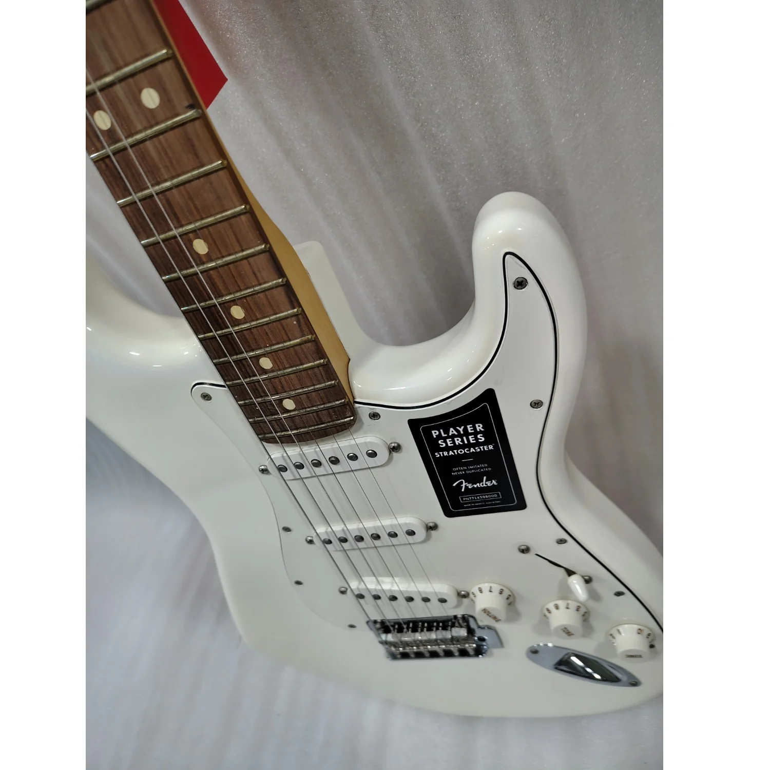 Fender Player Stratocaster 6 String Electric Guitar  - Open Box - Image 5